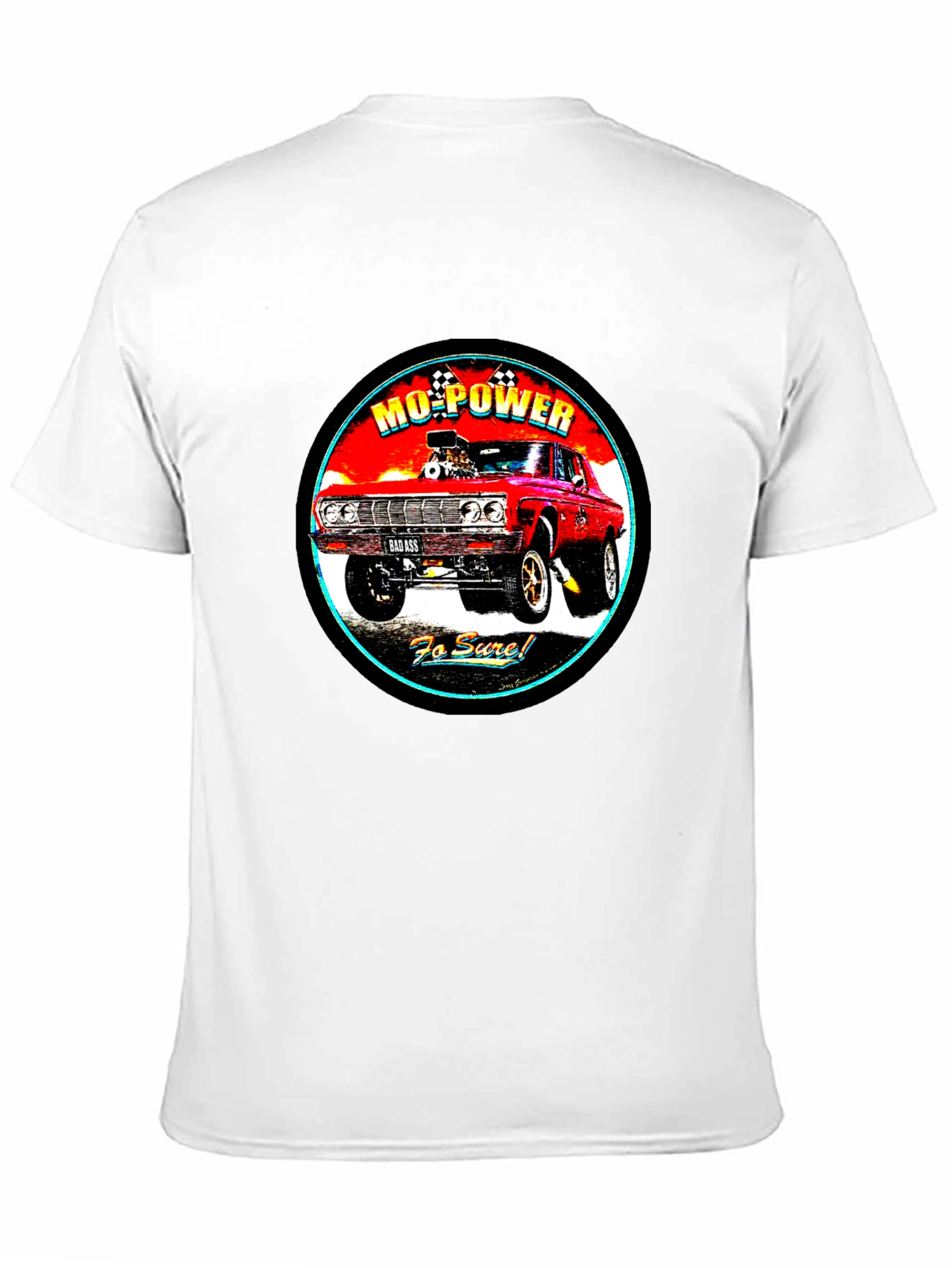 Mo-Power Classic Car Graphic T-Shirt