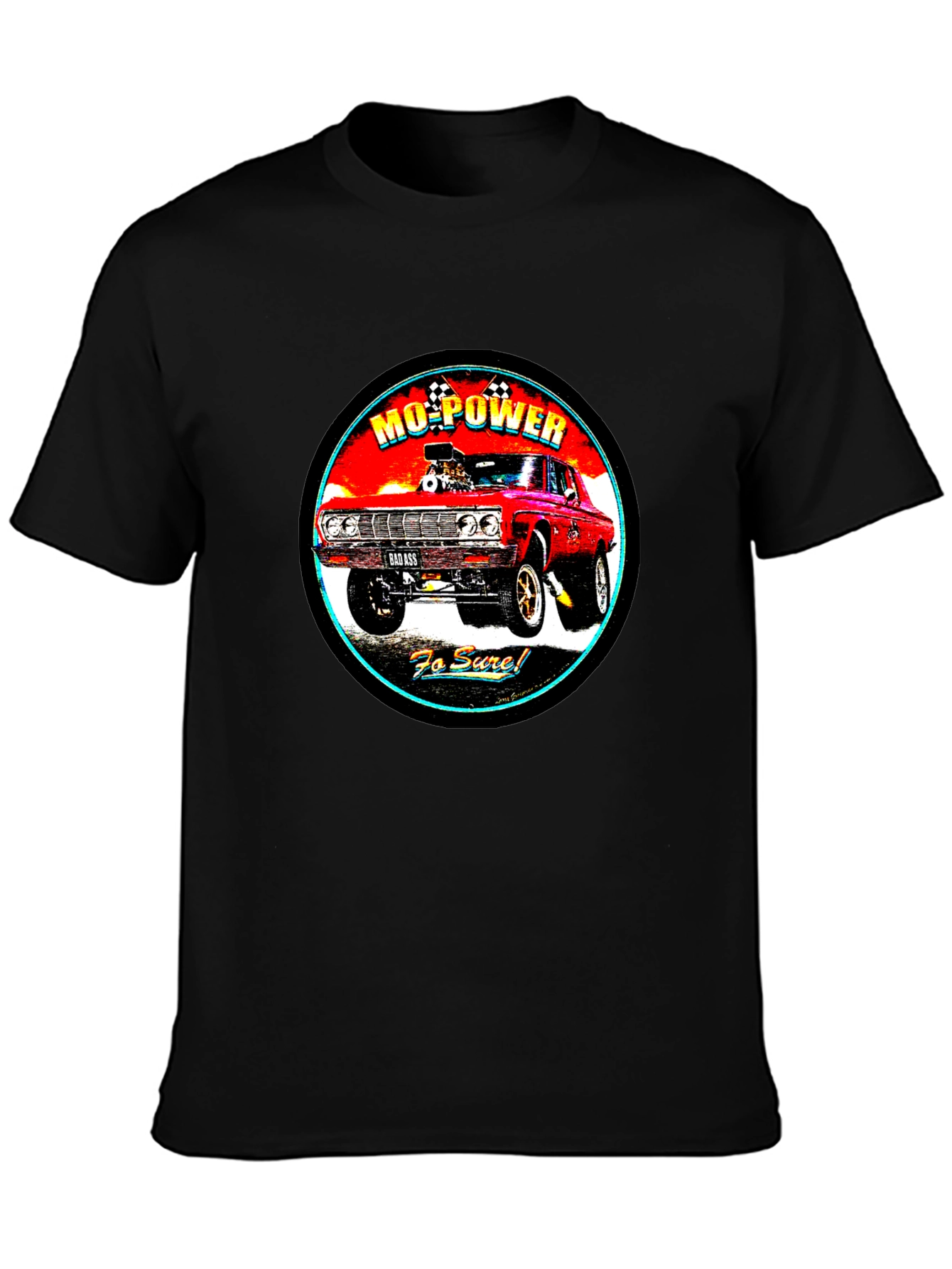 Mo-Power Classic Car Graphic T-Shirt