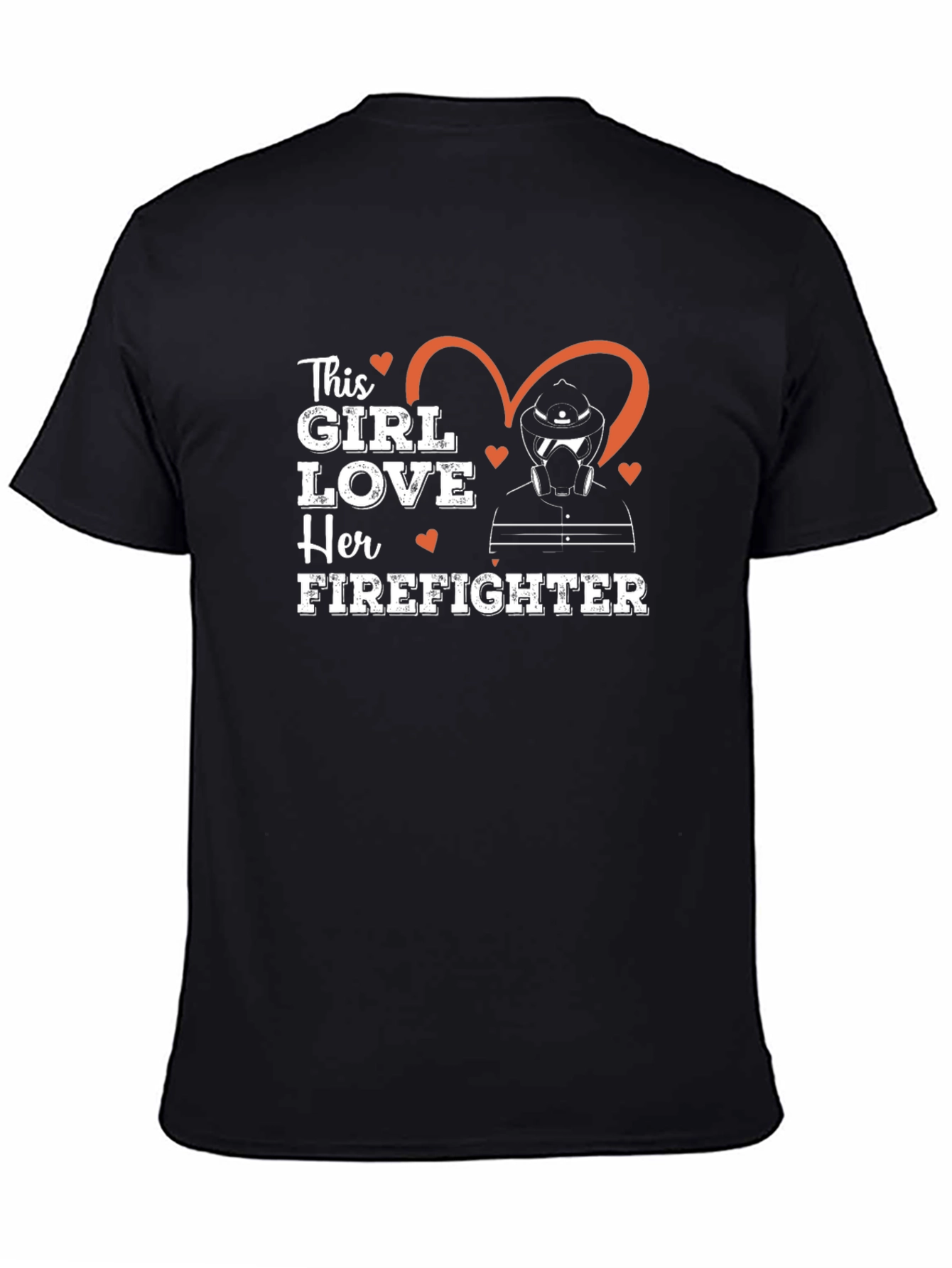 Firefighter Love T-Shirt - Gift for Her