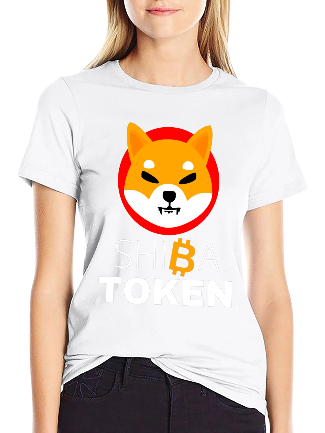 Shiba Token Crypto T-Shirt - Meme Cryptocurrency Tee