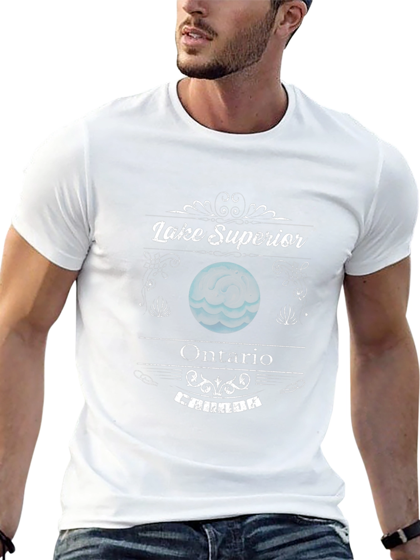 Lake Superior Ontario Canada Graphic T-Shirt