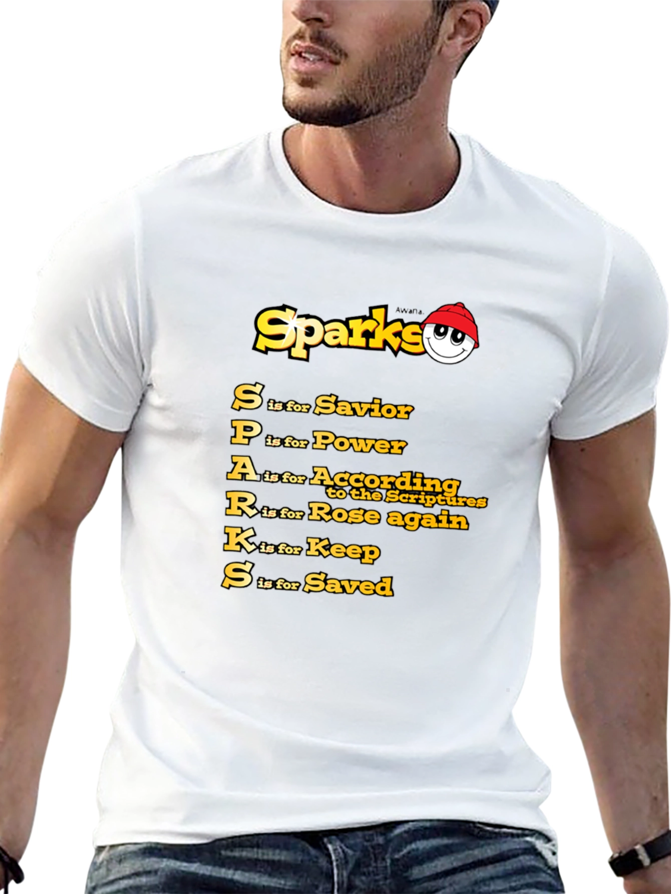 Sparks Christian Acronym T-Shirt