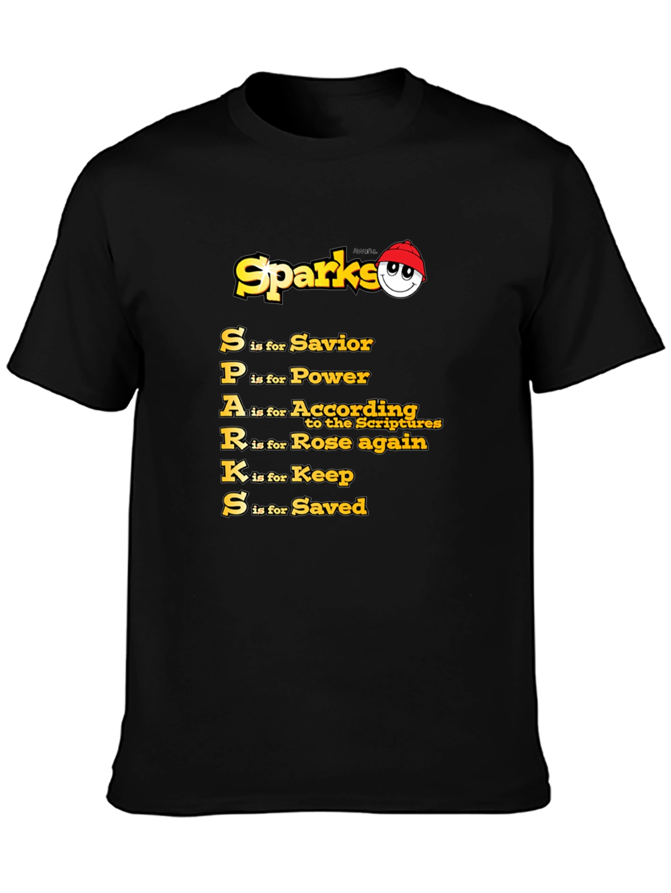 Sparks Christian Acronym T-Shirt
