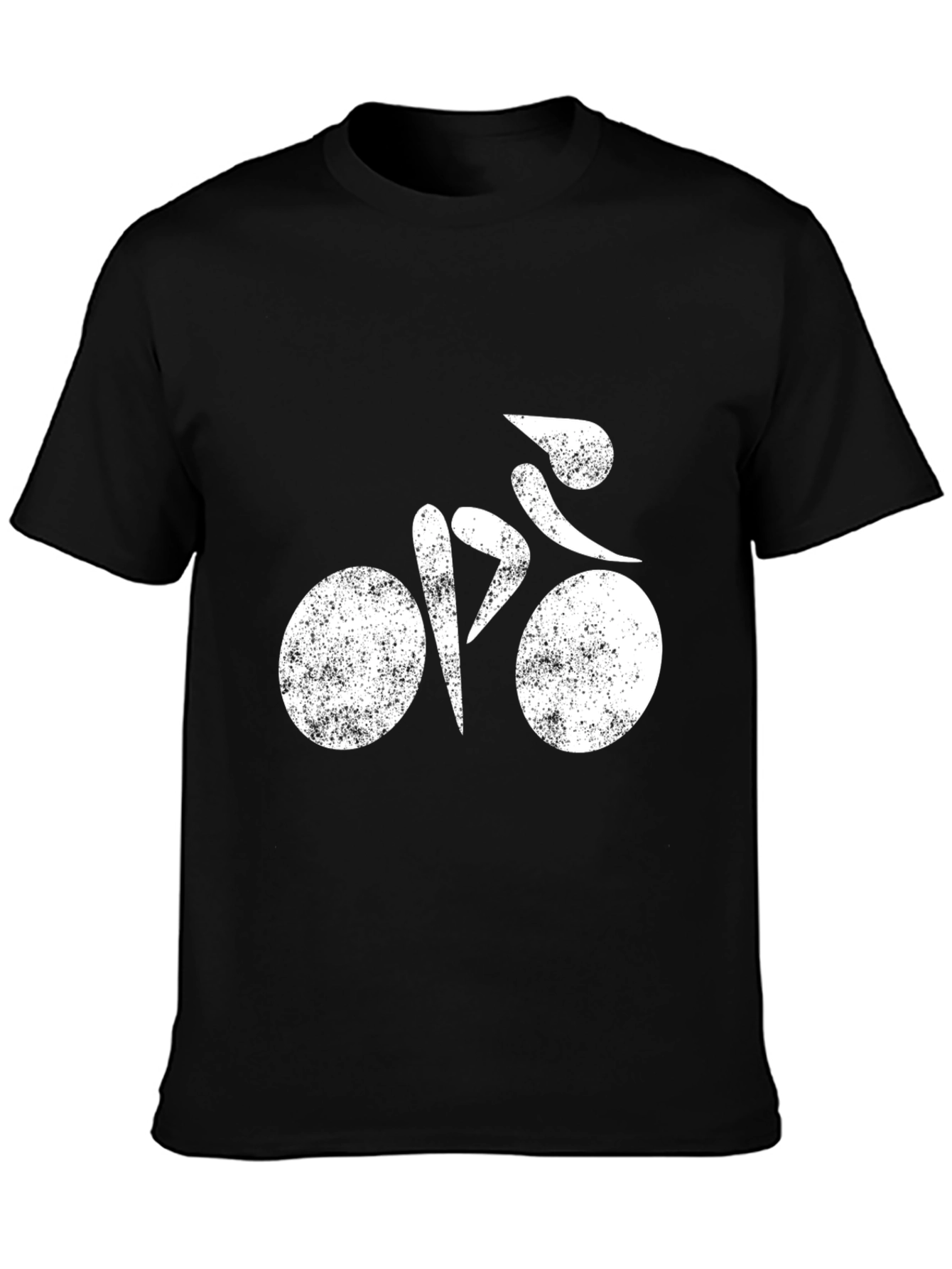 Cool Graphic Bike T-Shirt - Distressed Style