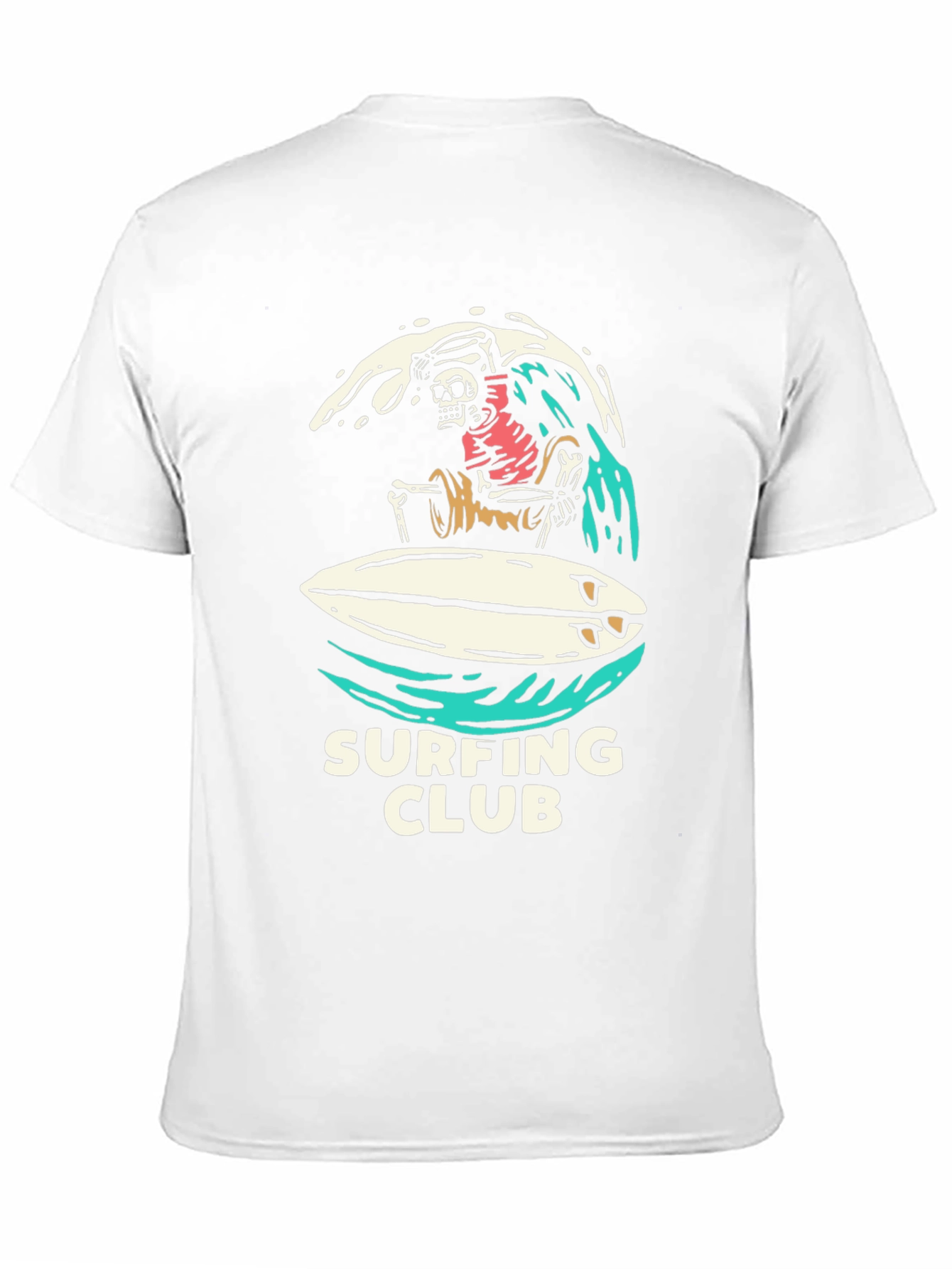 Surfing Club Skeleton T-Shirt