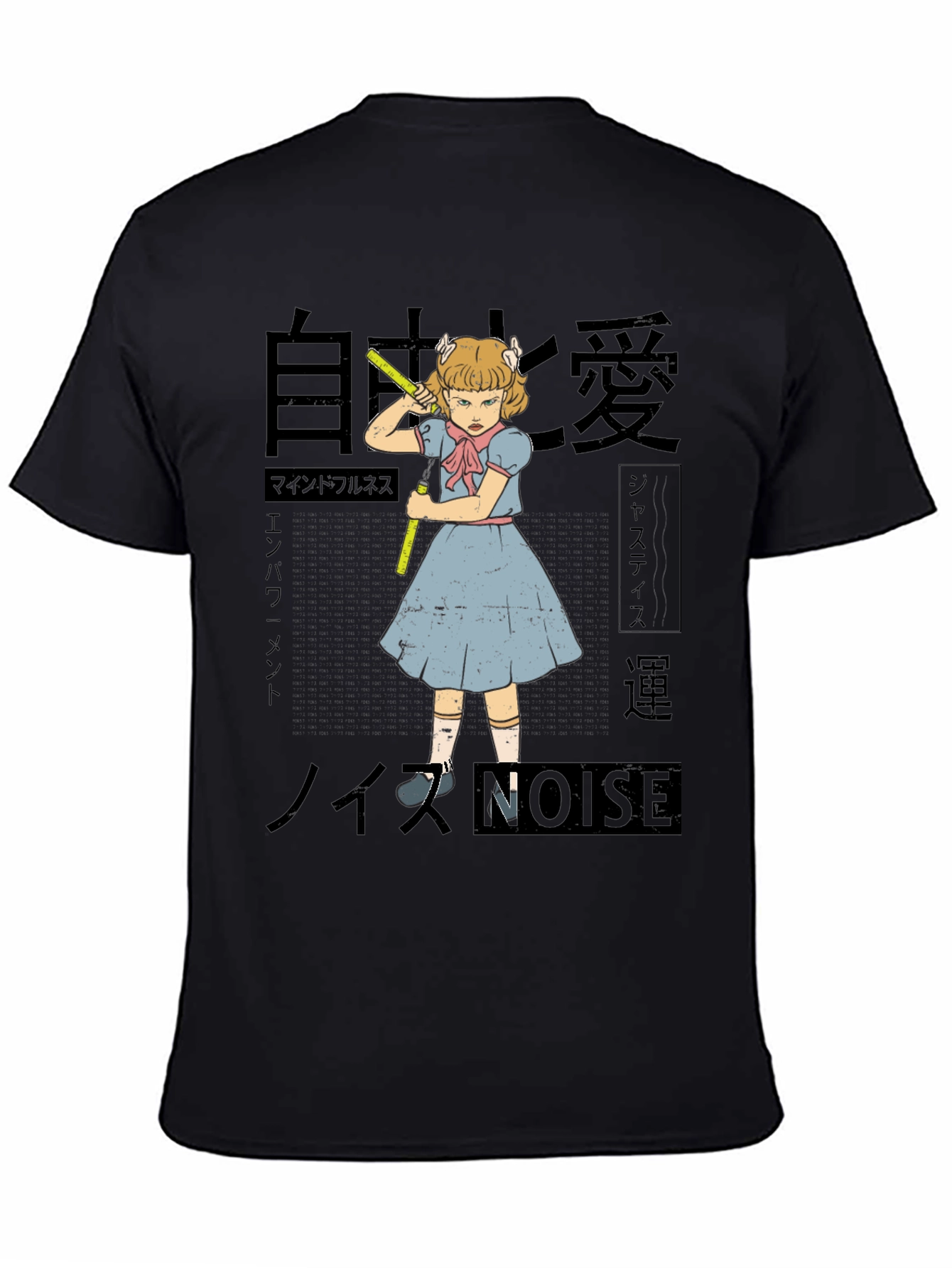 Girl with Nunchucks T-Shirt
