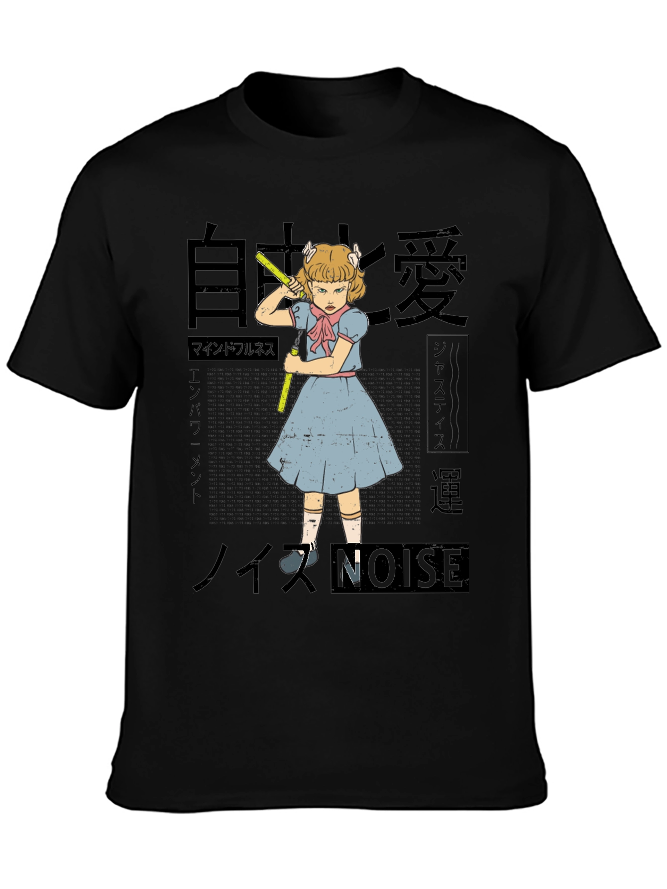 Girl with Nunchucks T-Shirt
