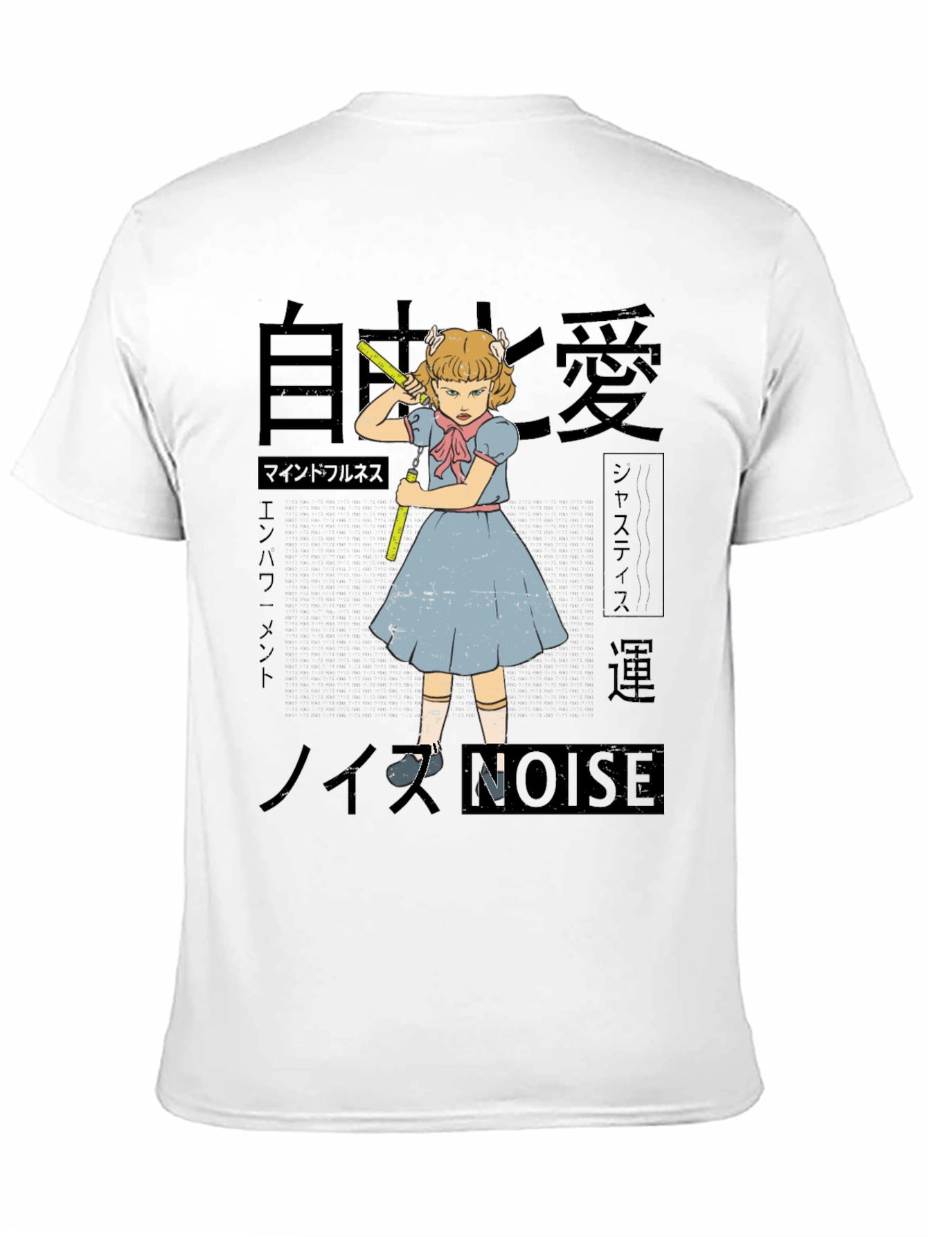 Girl with Nunchucks T-Shirt