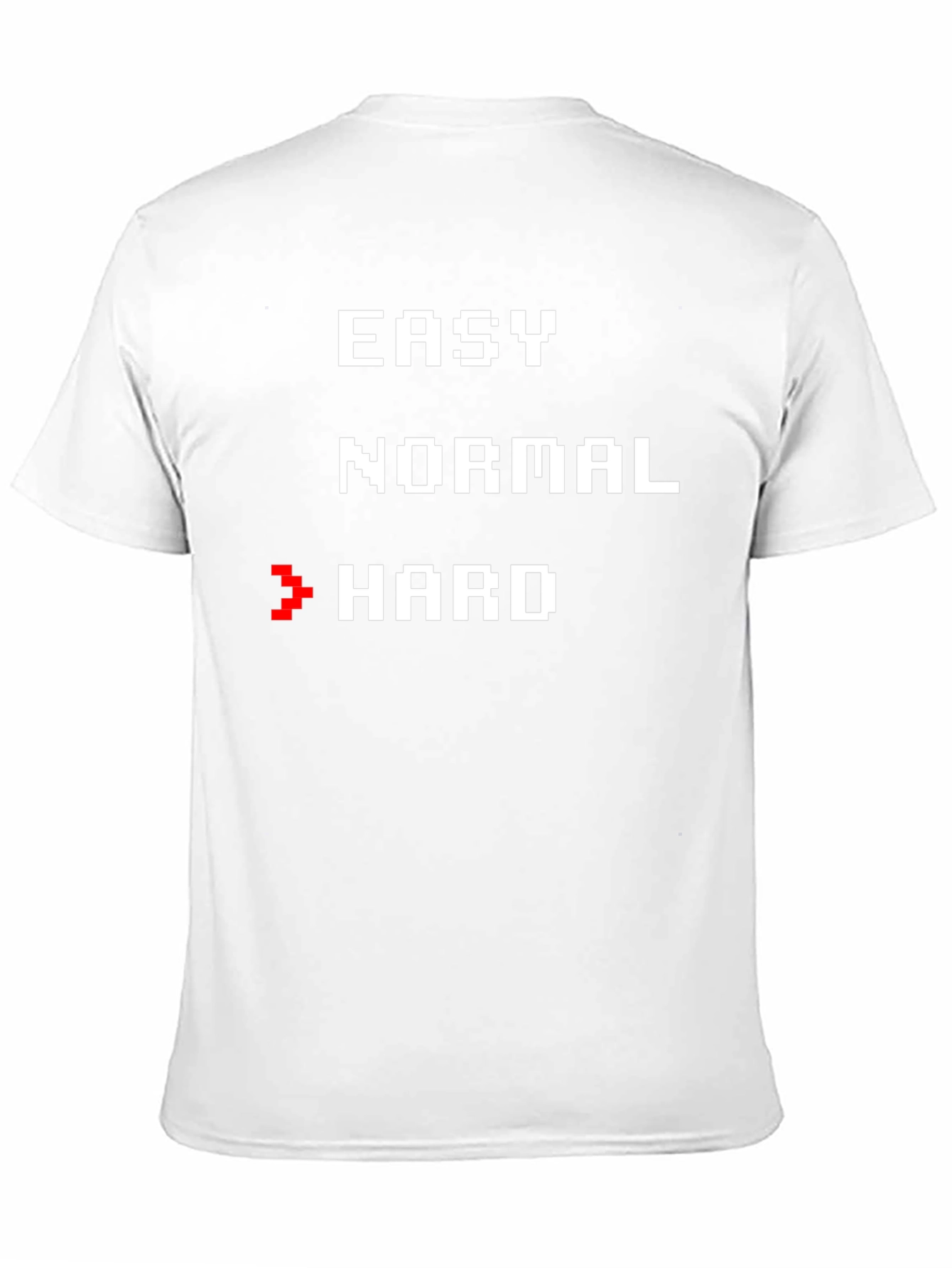 Retro Gamer T-Shirt - Choose Your Difficulty!