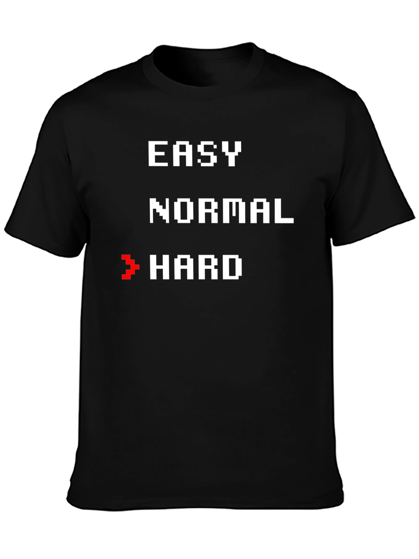 Retro Gamer T-Shirt - Choose Your Difficulty!