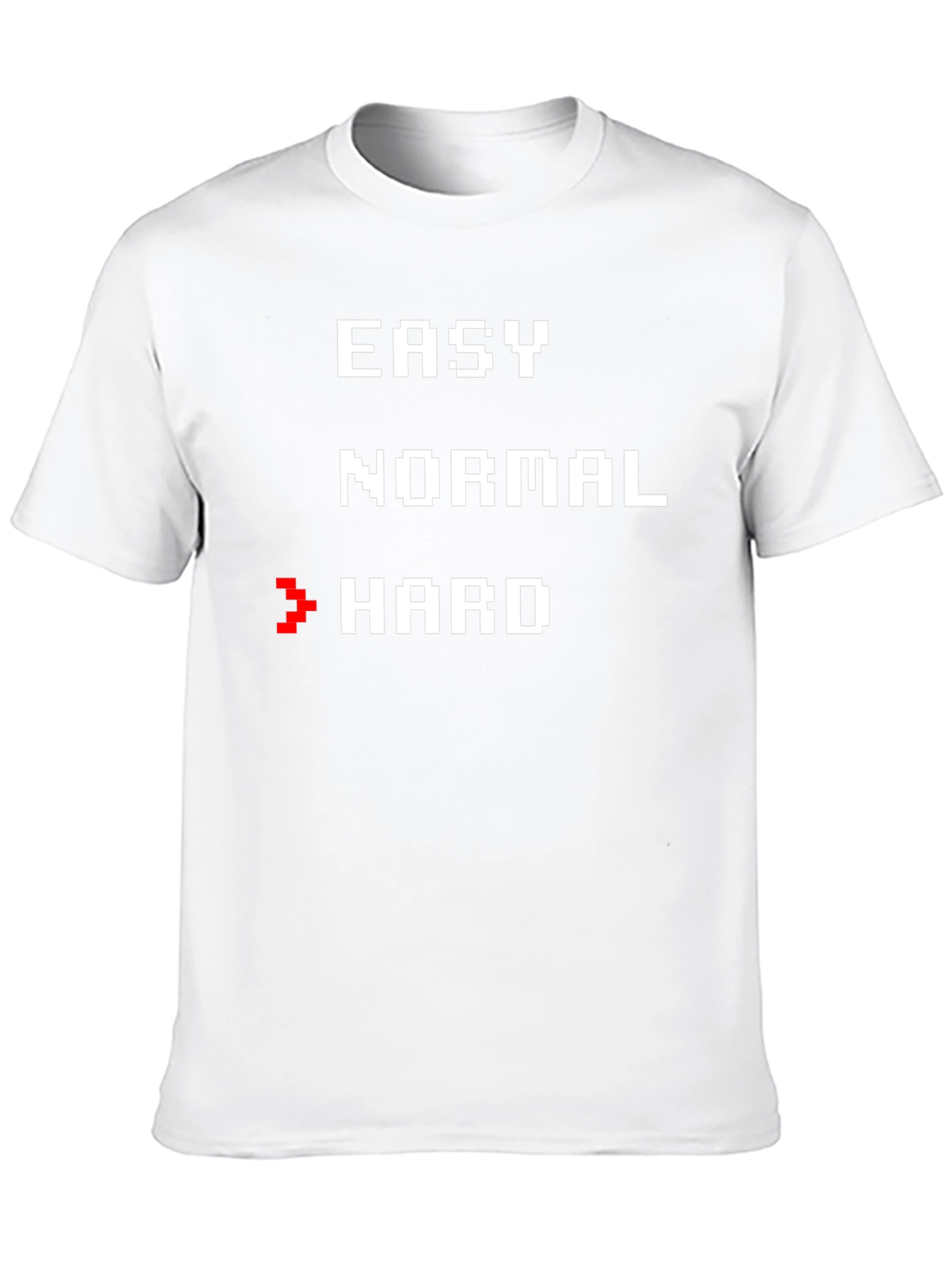 Retro Gamer T-Shirt - Choose Your Difficulty!