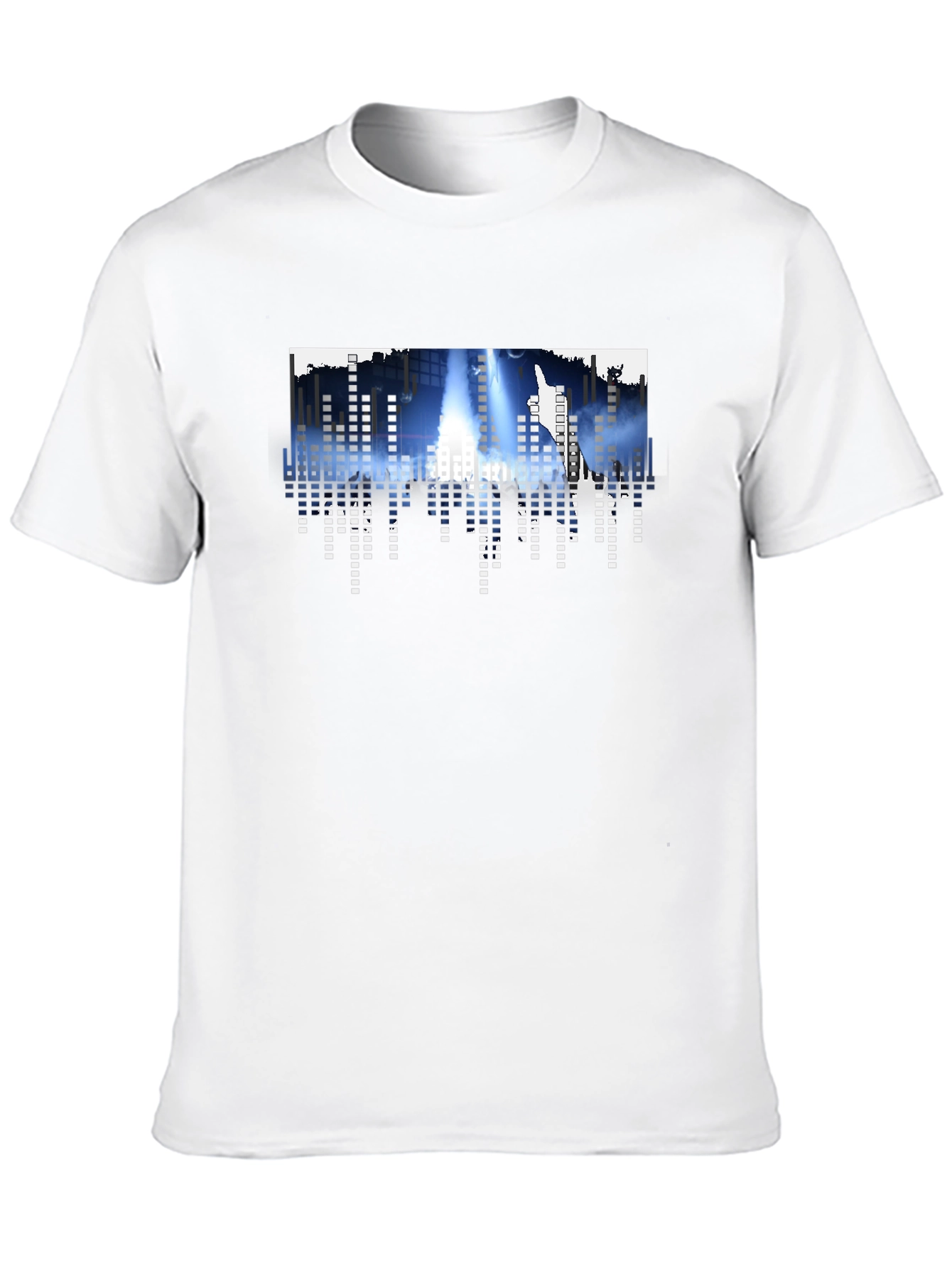 Urban Beat Tee - Cityscape Equalizer T-Shirt