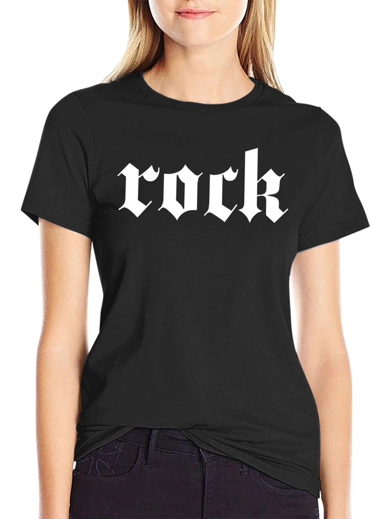 Rock Graphic Black T-Shirt