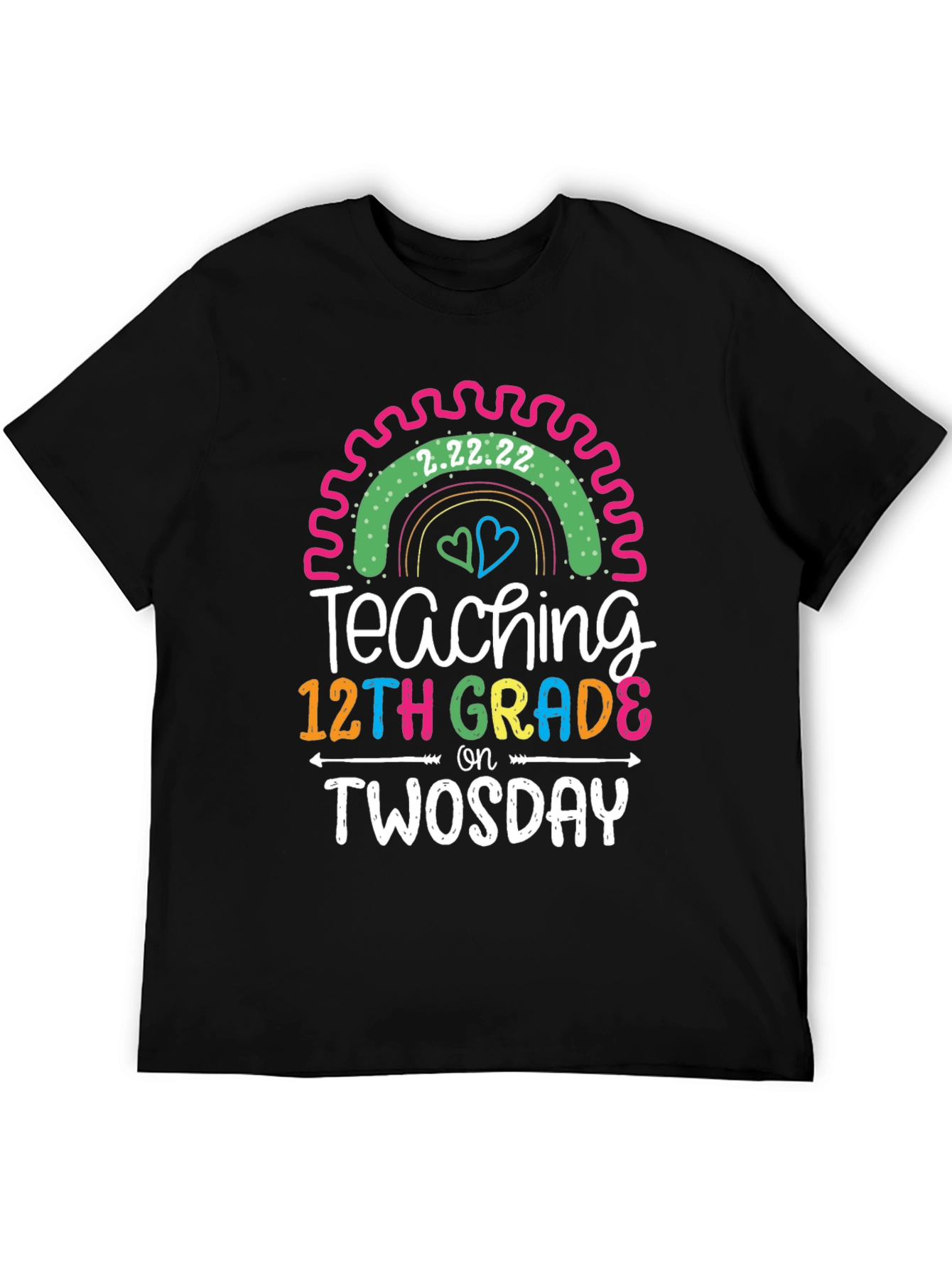 Teaching 12th Grade on Twosday Tee