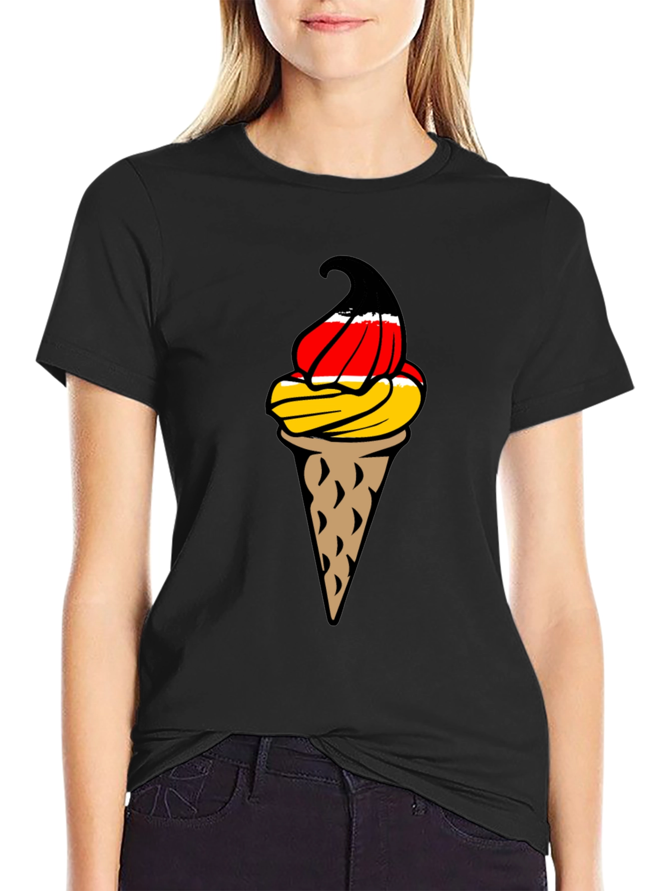 Germany Flag Ice Cream T-Shirt