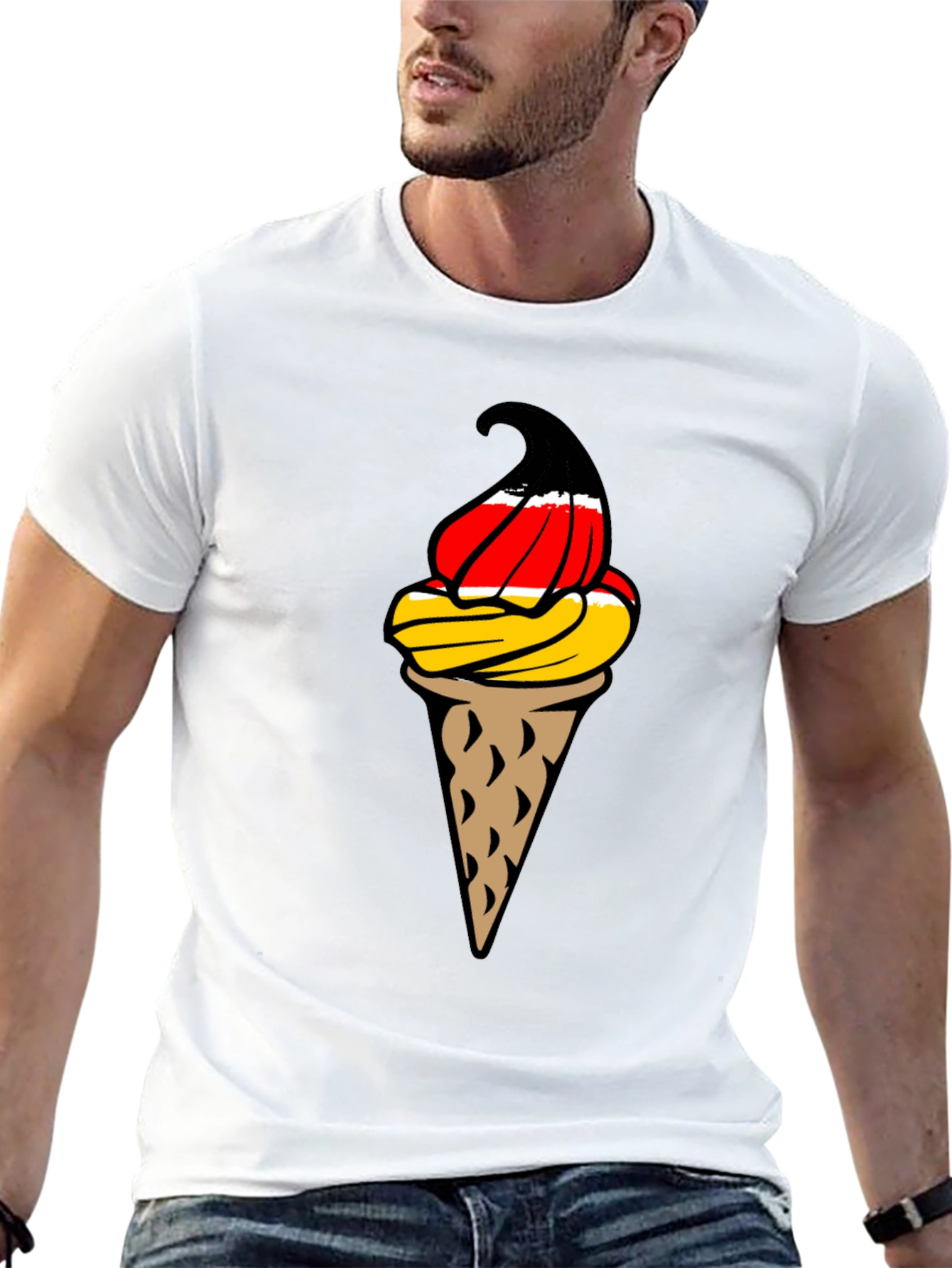 Germany Flag Ice Cream T-Shirt