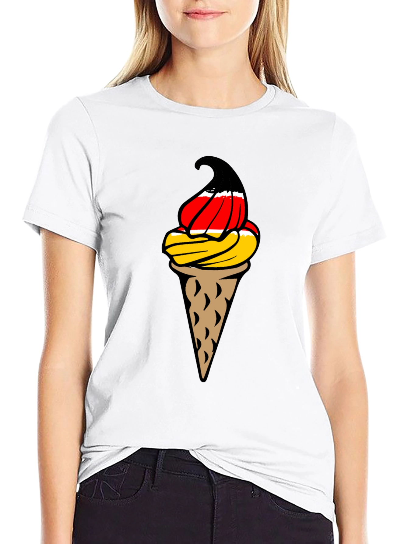 Germany Flag Ice Cream T-Shirt