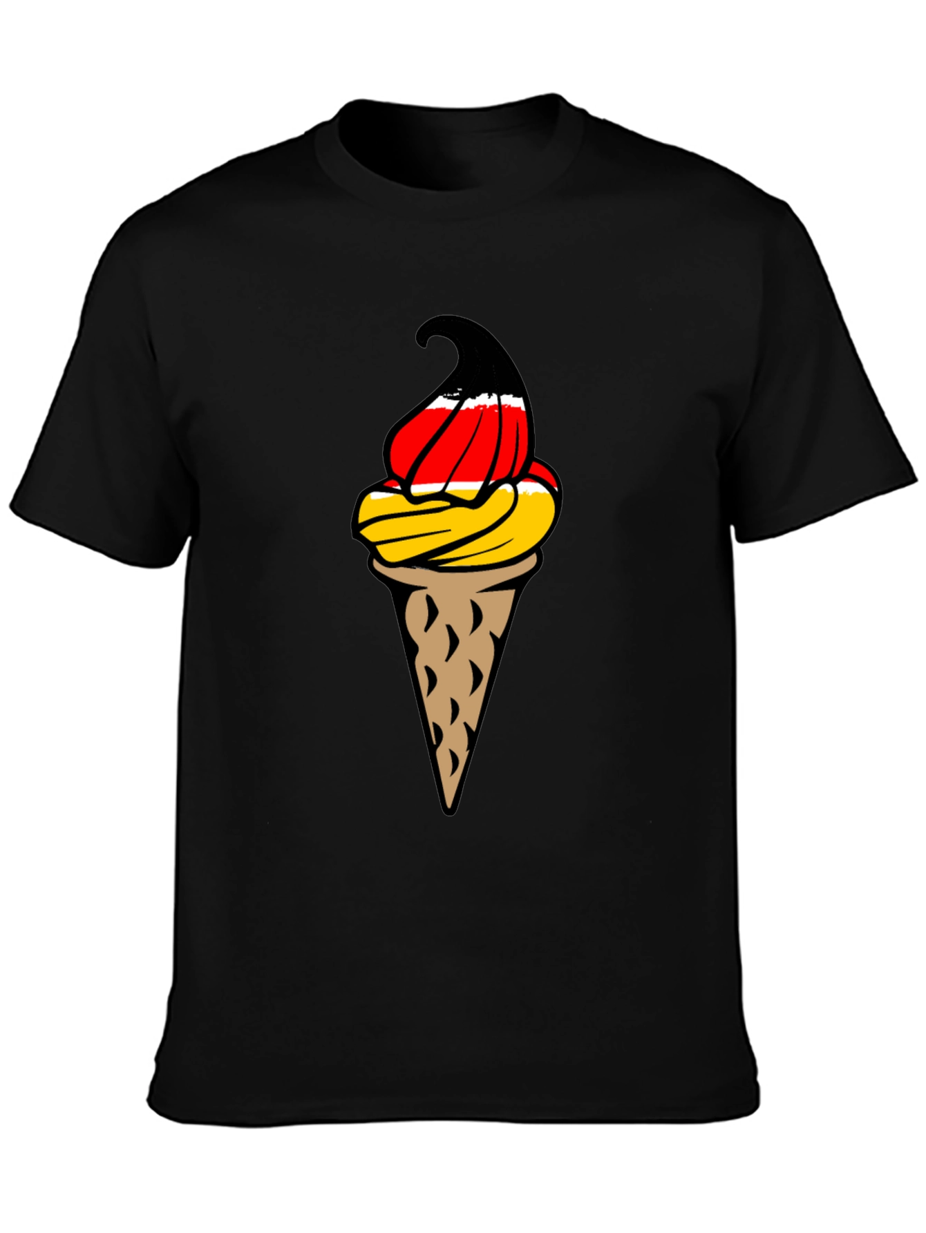 Germany Flag Ice Cream T-Shirt