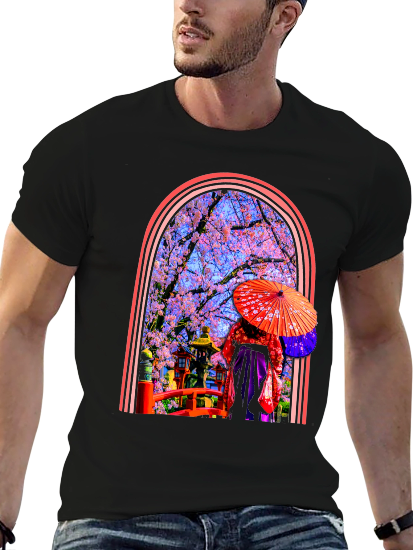 Japanese Blossom Arch T-Shirt