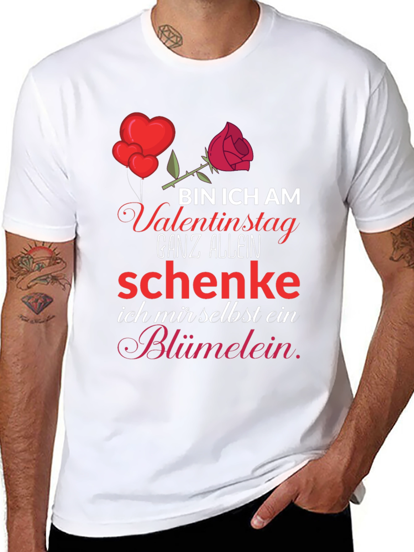 Valentines Day Alone Funny T-Shirt
