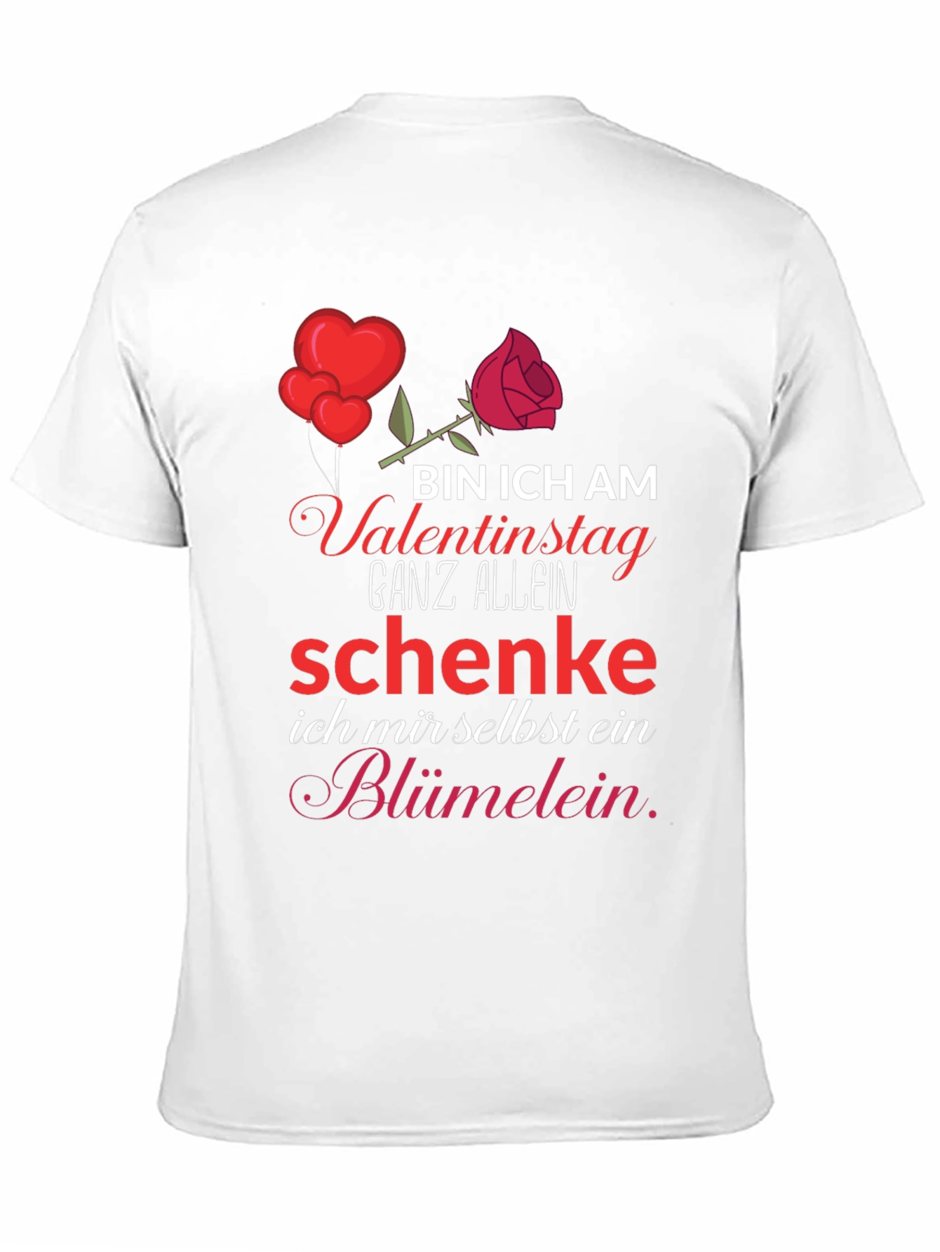 Valentines Day Alone Funny T-Shirt