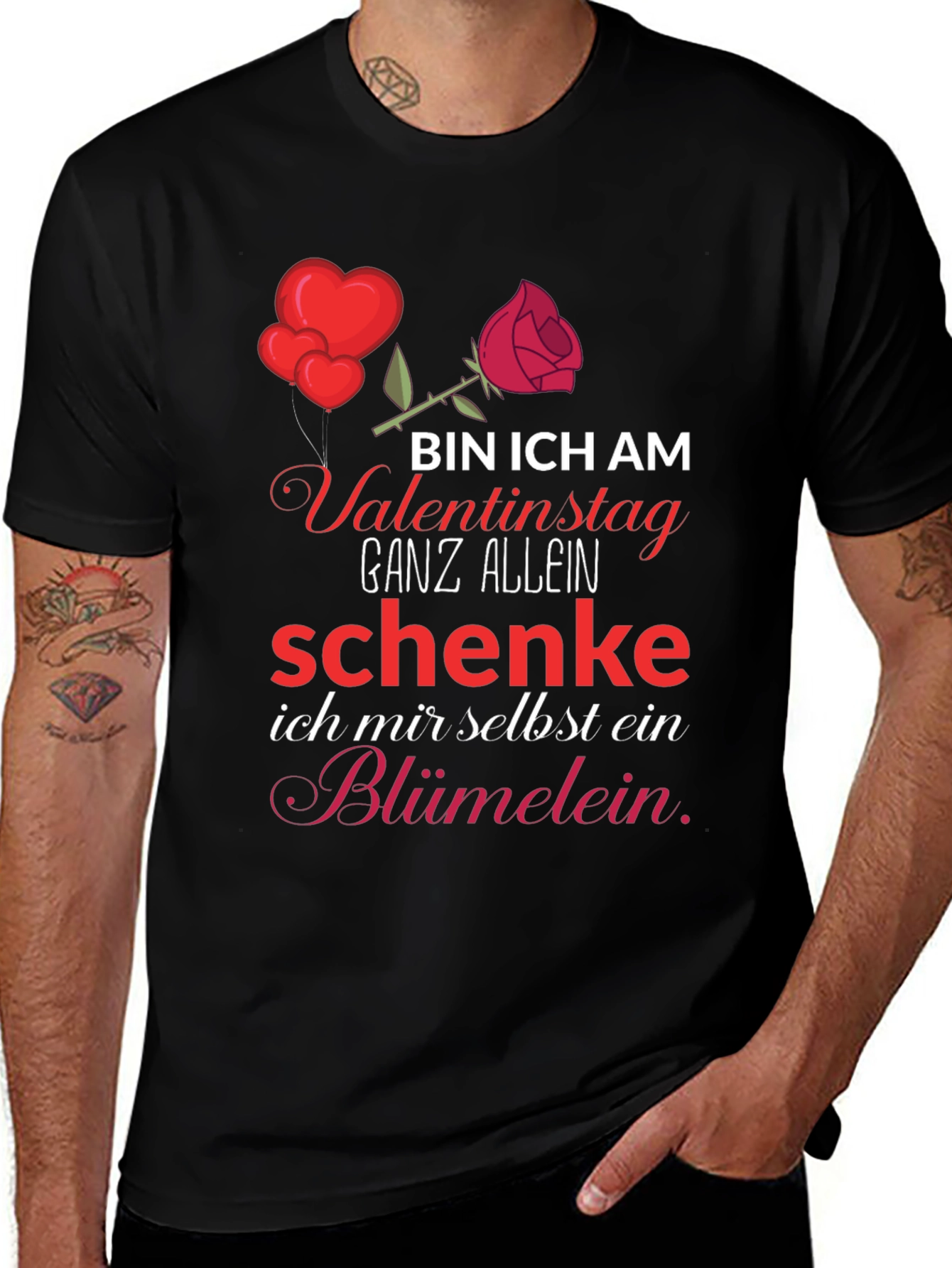 Valentines Day Alone Funny T-Shirt