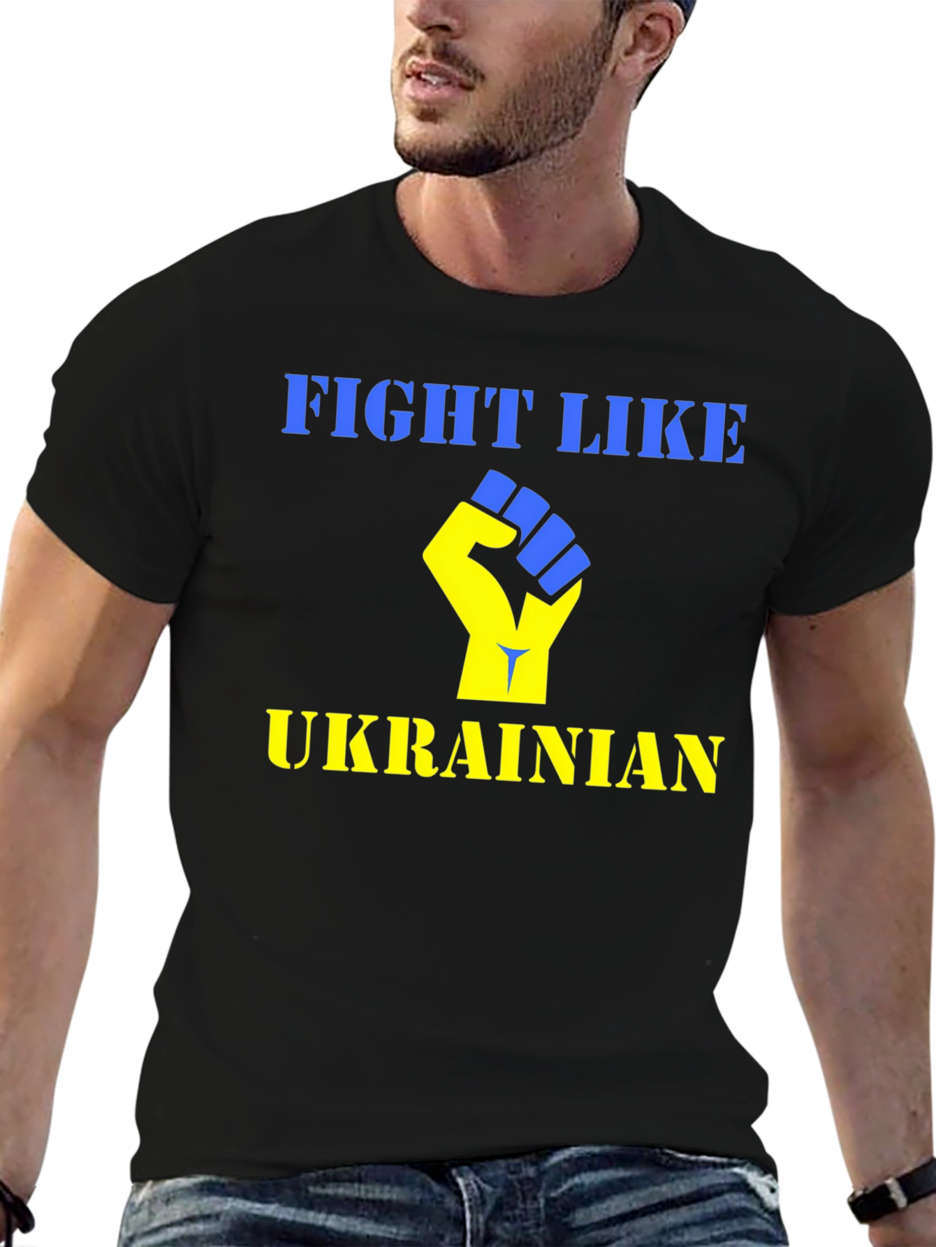 Fight Like Ukrainian T-Shirt - Support Ukraine