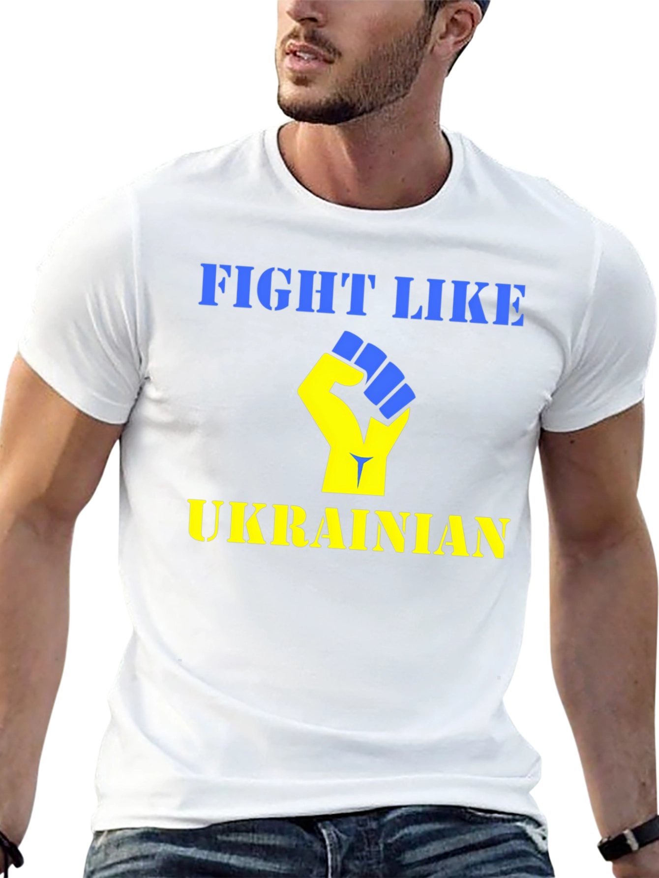 Fight Like Ukrainian T-Shirt - Support Ukraine