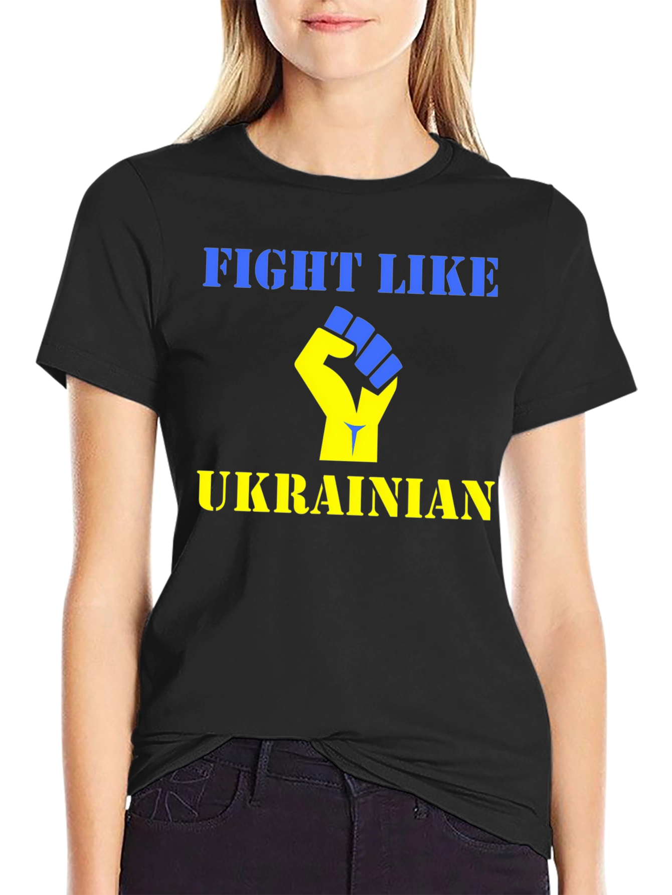 Fight Like Ukrainian T-Shirt - Support Ukraine