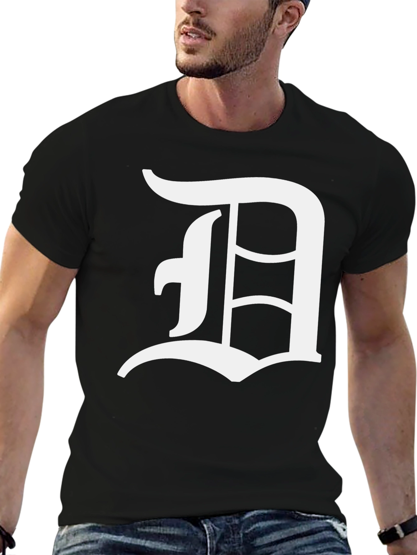 Detroit D Black T-Shirt