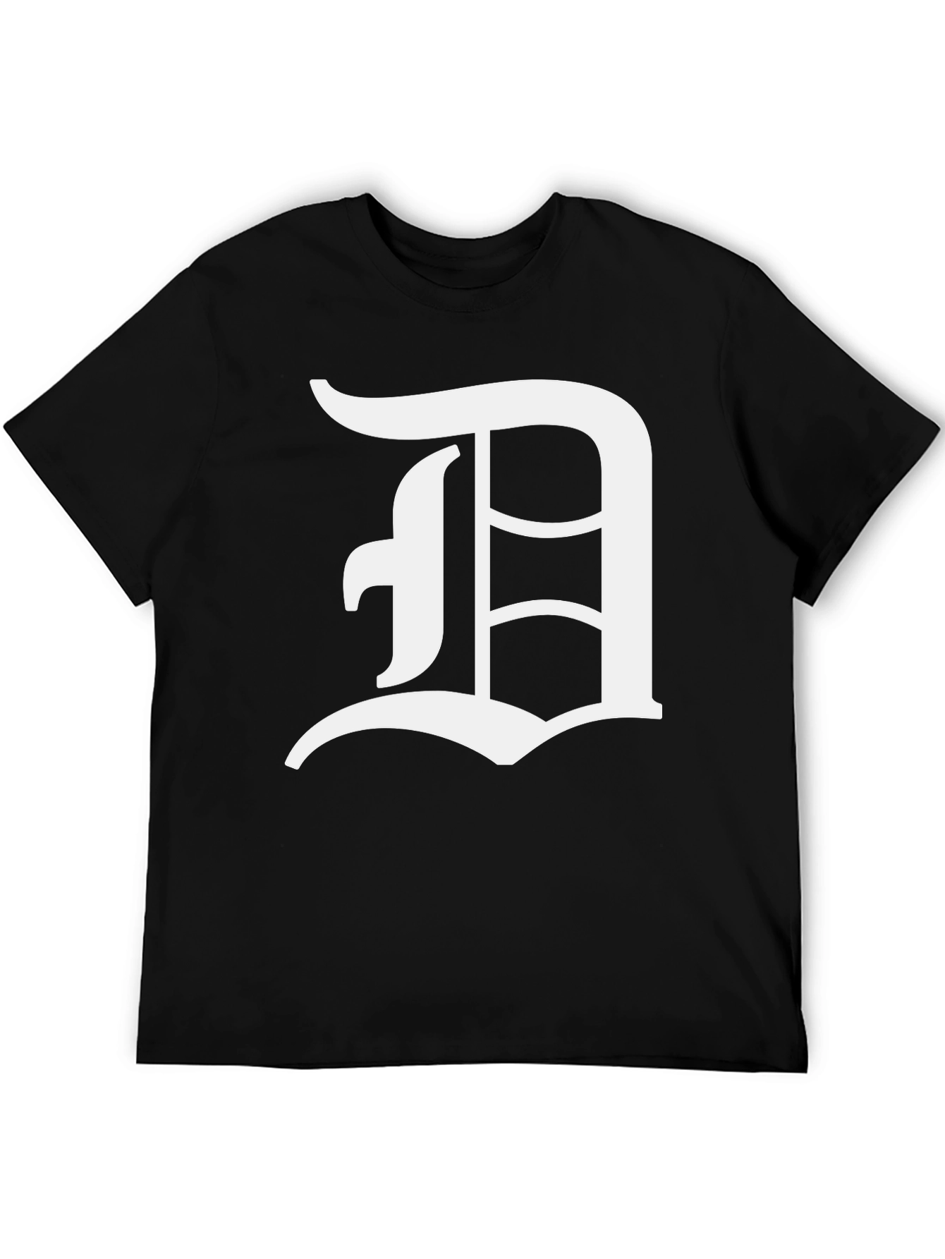 Detroit D Black T-Shirt