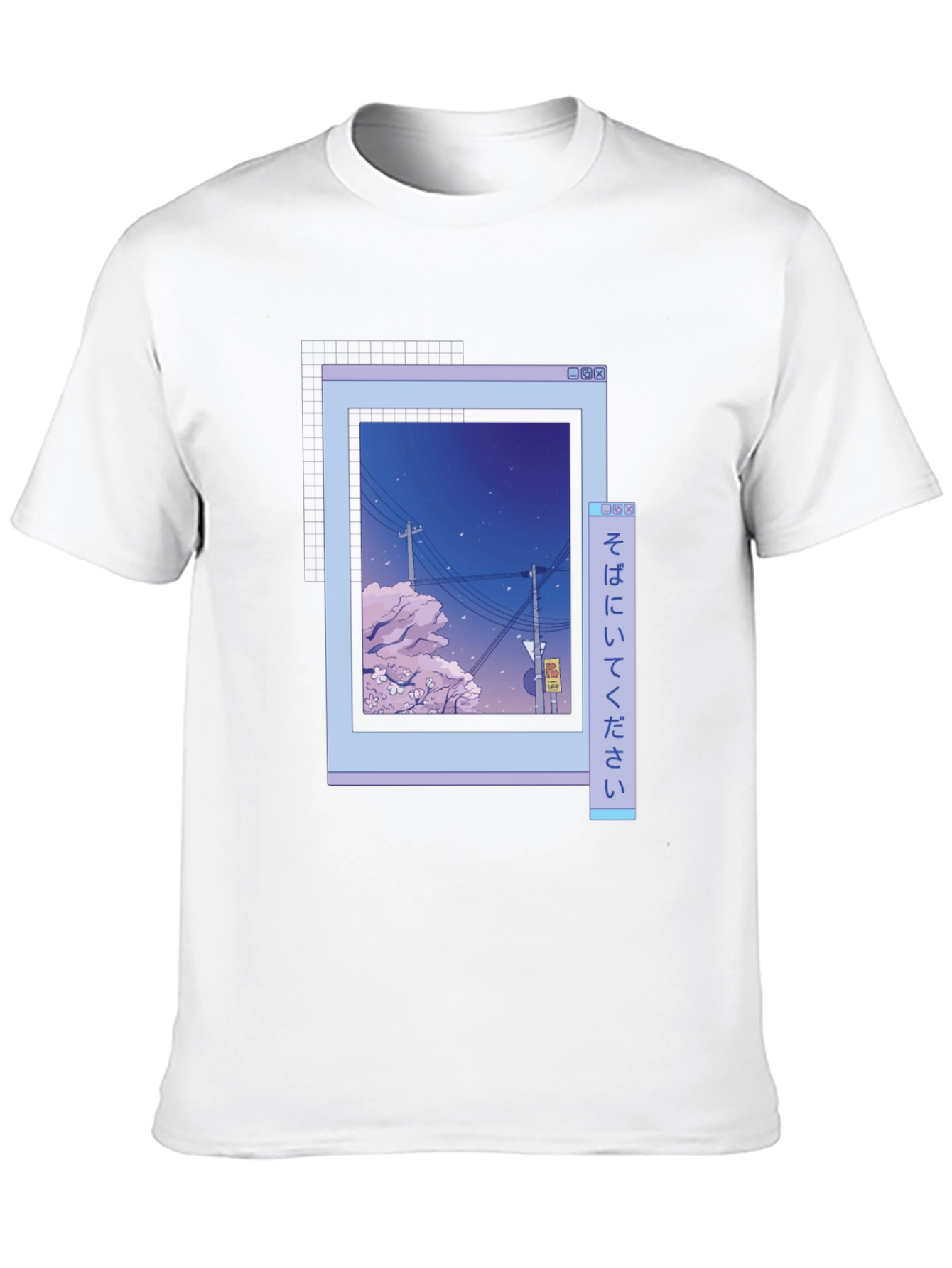 Aesthetic Vaporwave Japanese T-Shirt