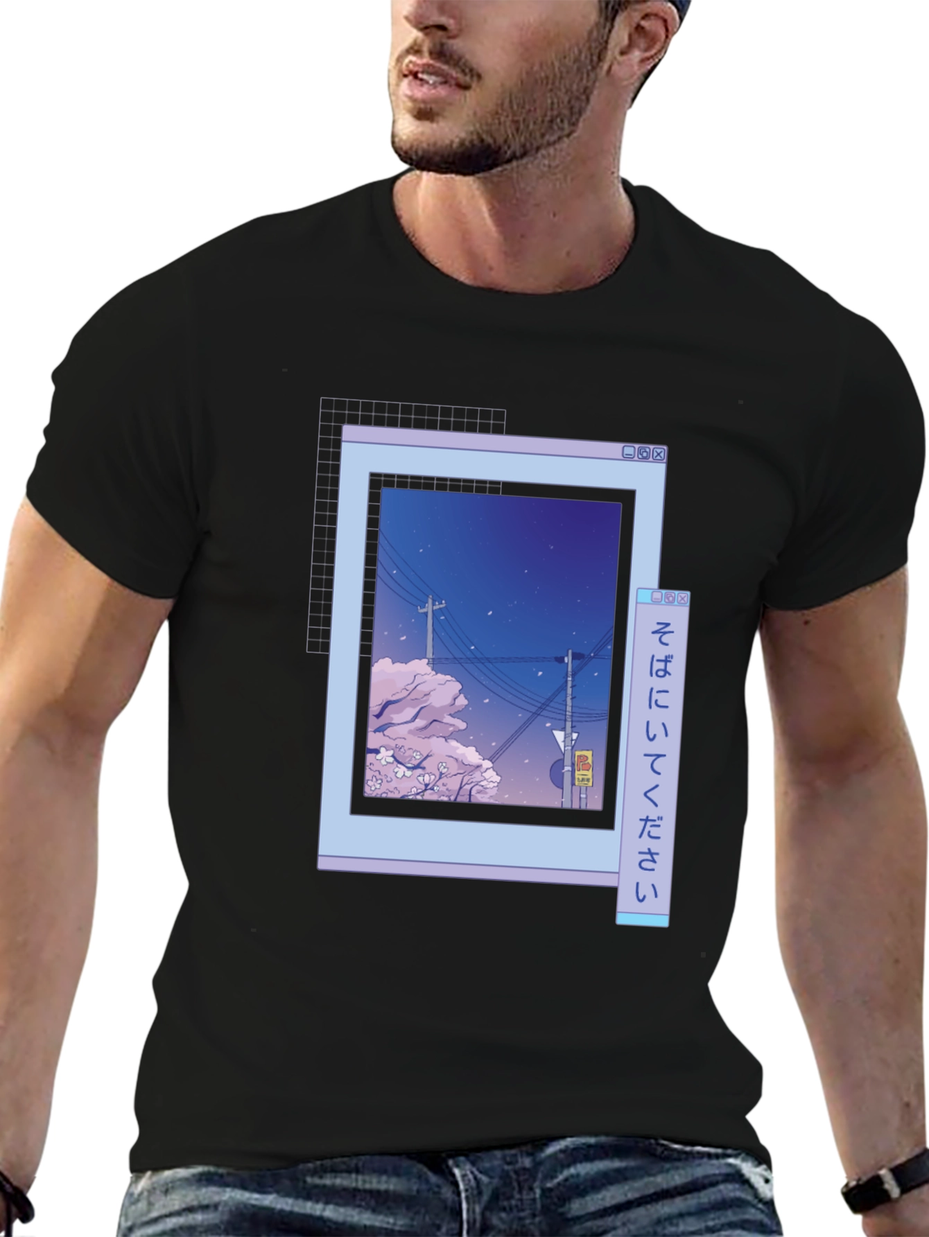Aesthetic Vaporwave Japanese T-Shirt
