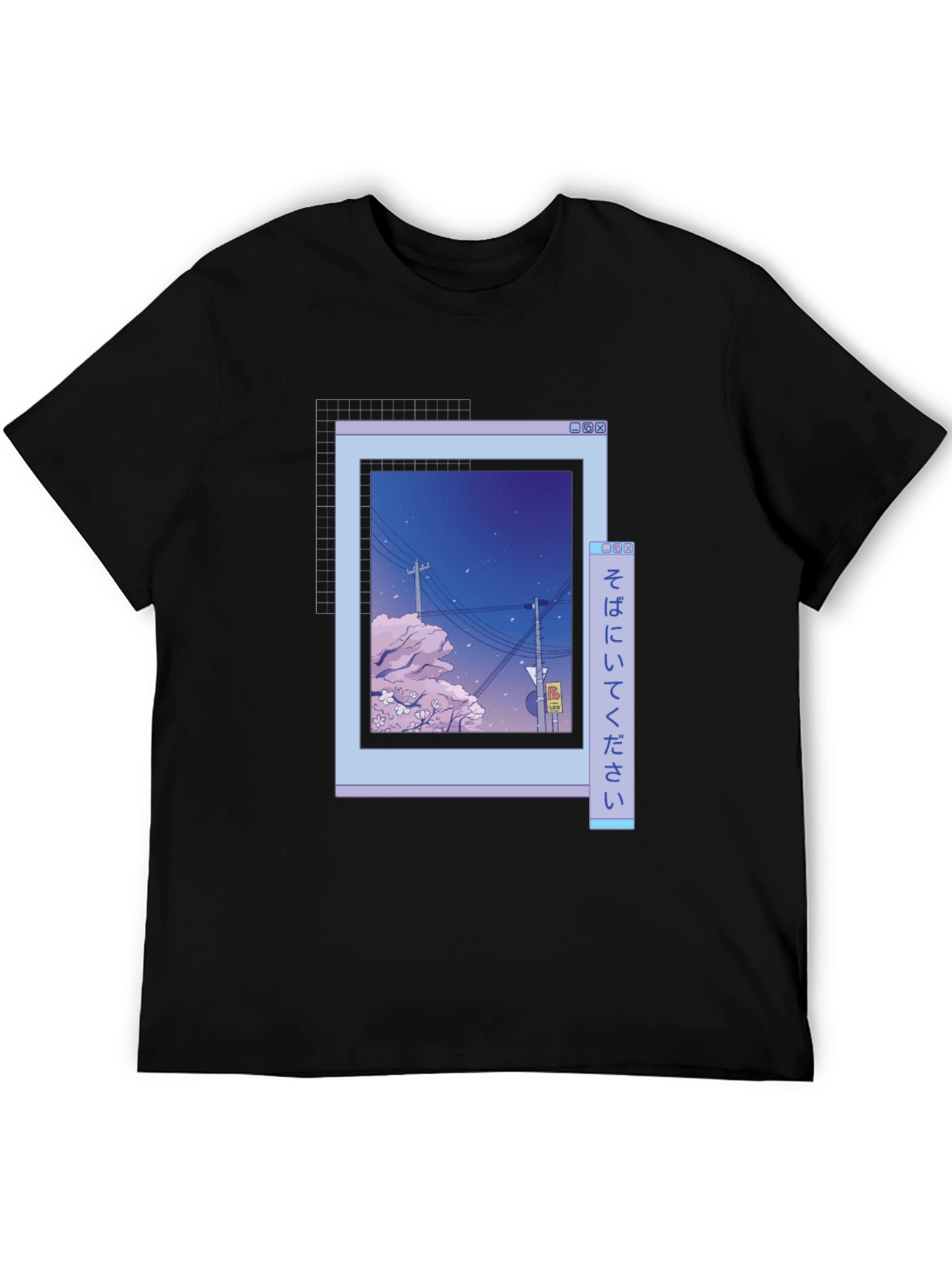 Aesthetic Vaporwave Japanese T-Shirt