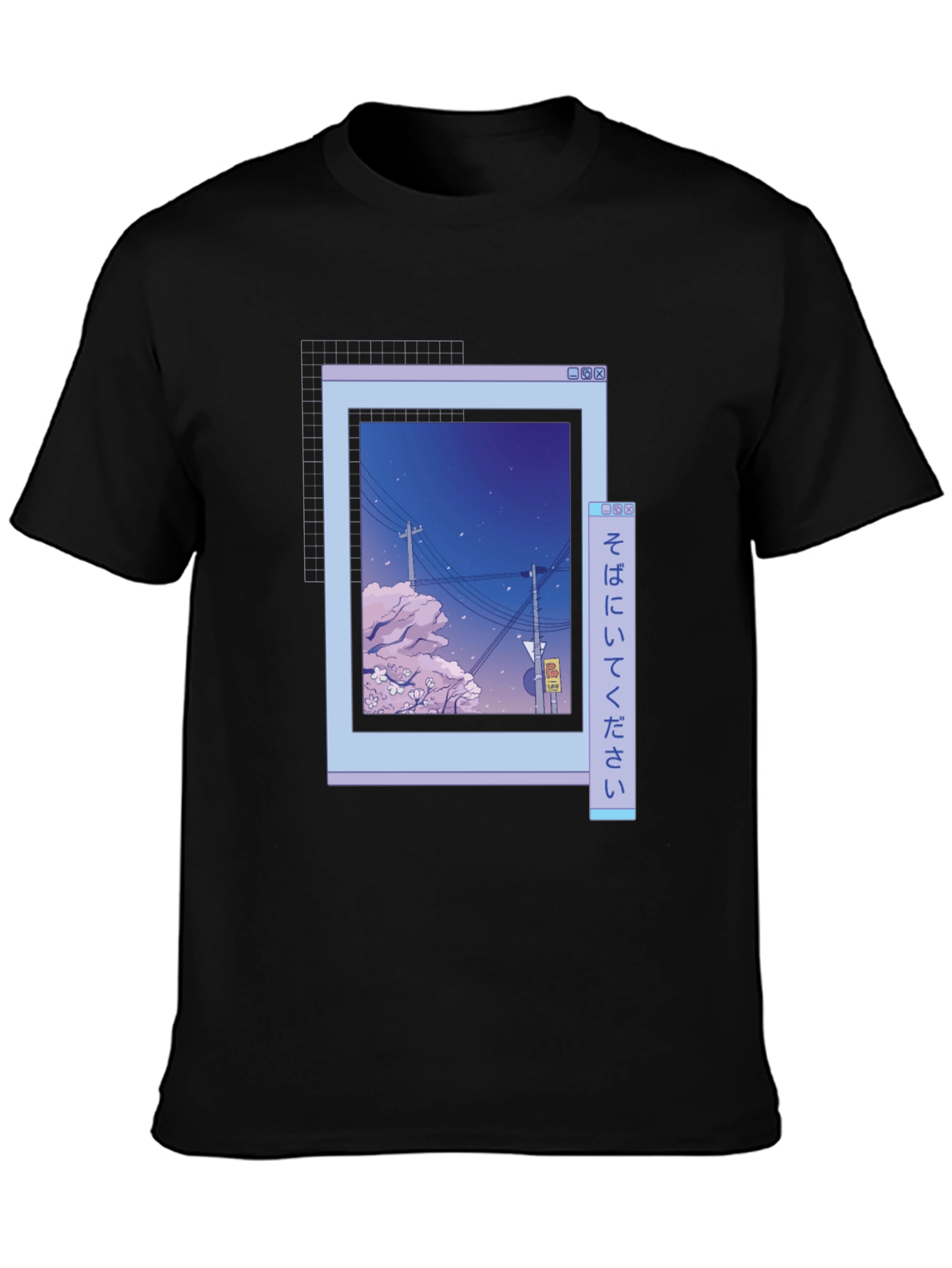 Aesthetic Vaporwave Japanese T-Shirt
