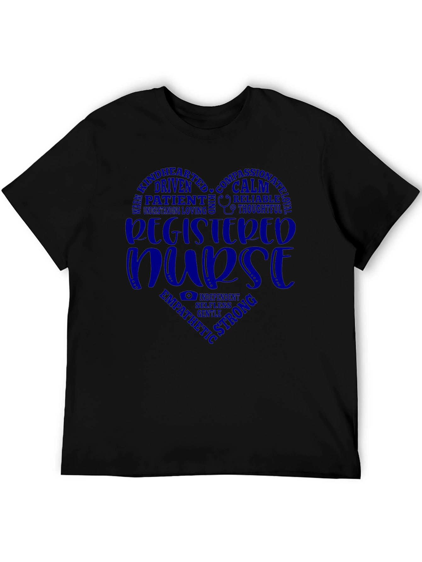 Registered Nurse Heart Graphic T-Shirt