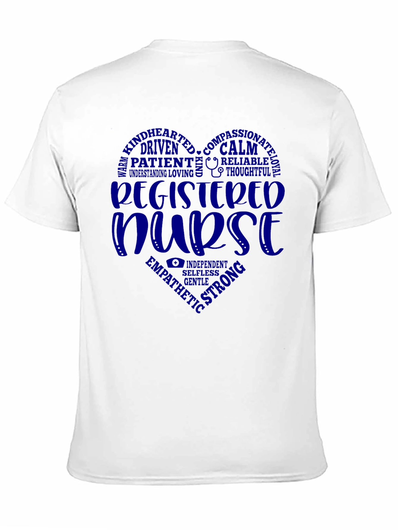 Registered Nurse Heart Graphic T-Shirt