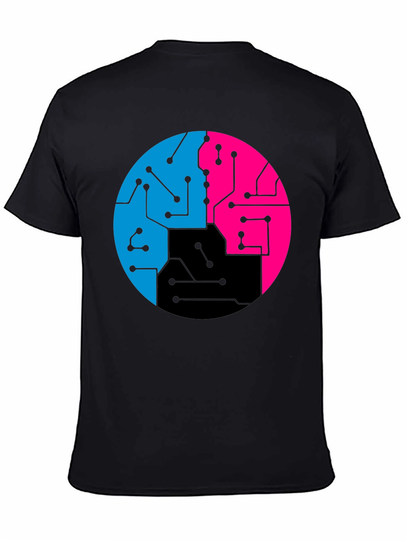 Tech Circuit Graphic Tee - Cool Geek Style
