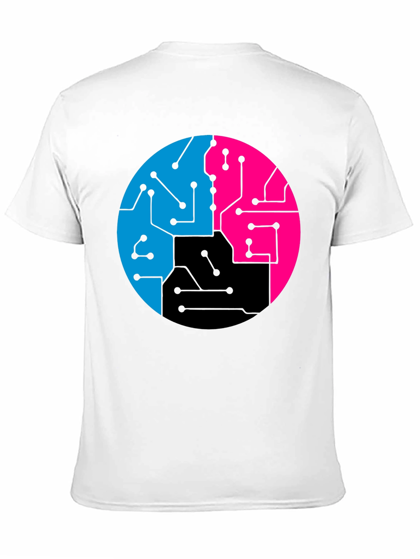 Tech Circuit Graphic Tee - Cool Geek Style