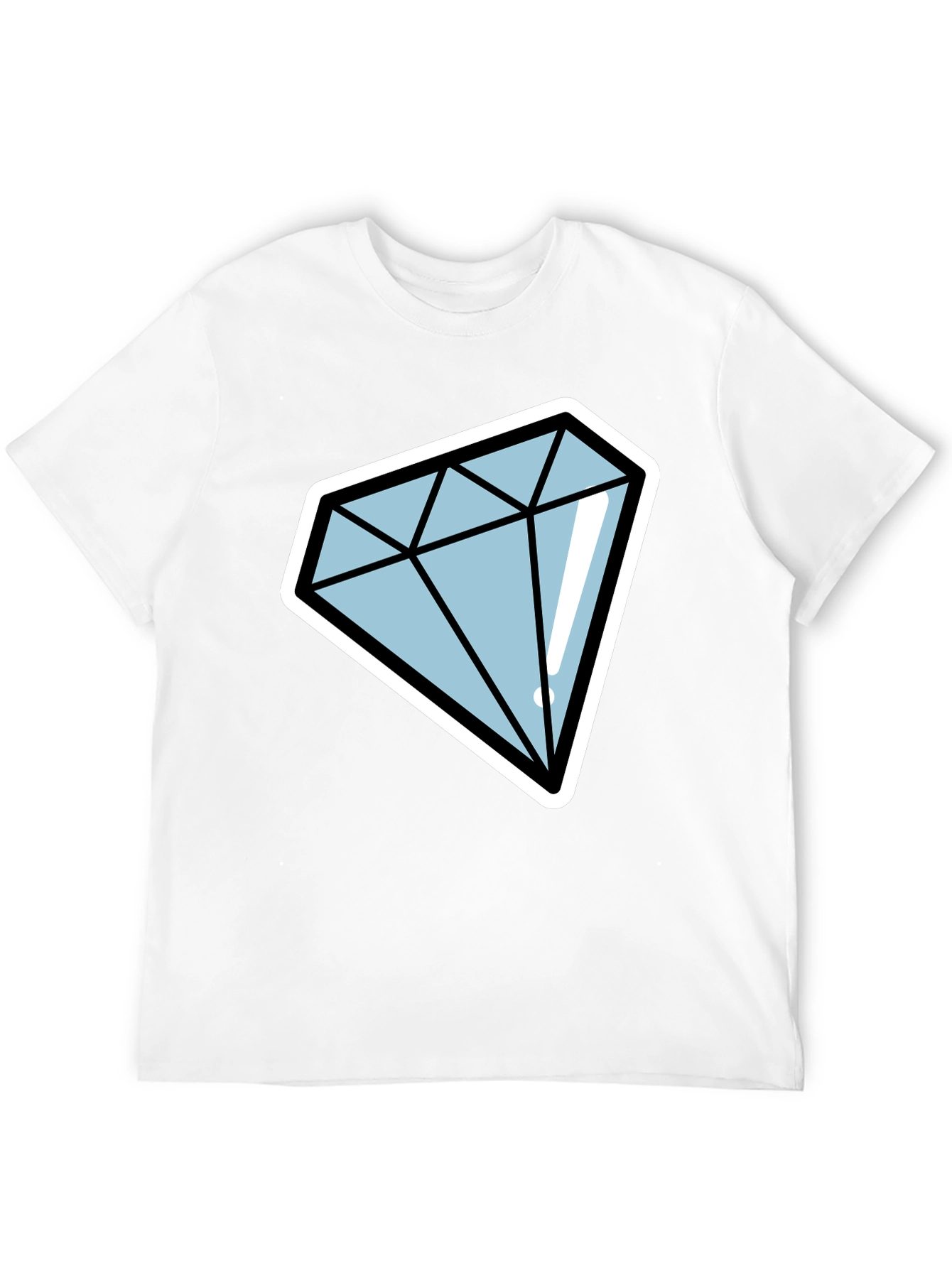 Diamond Graphic Black T-Shirt