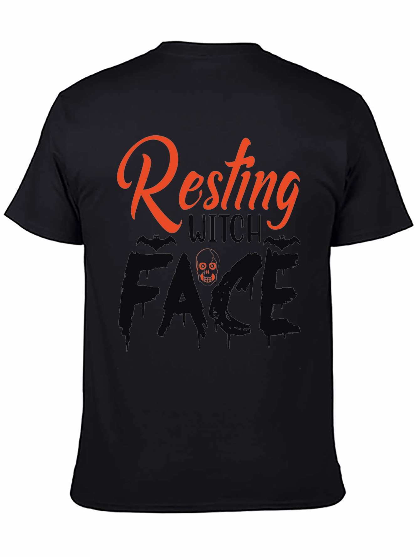 Resting Witch Face Graphic T-Shirt