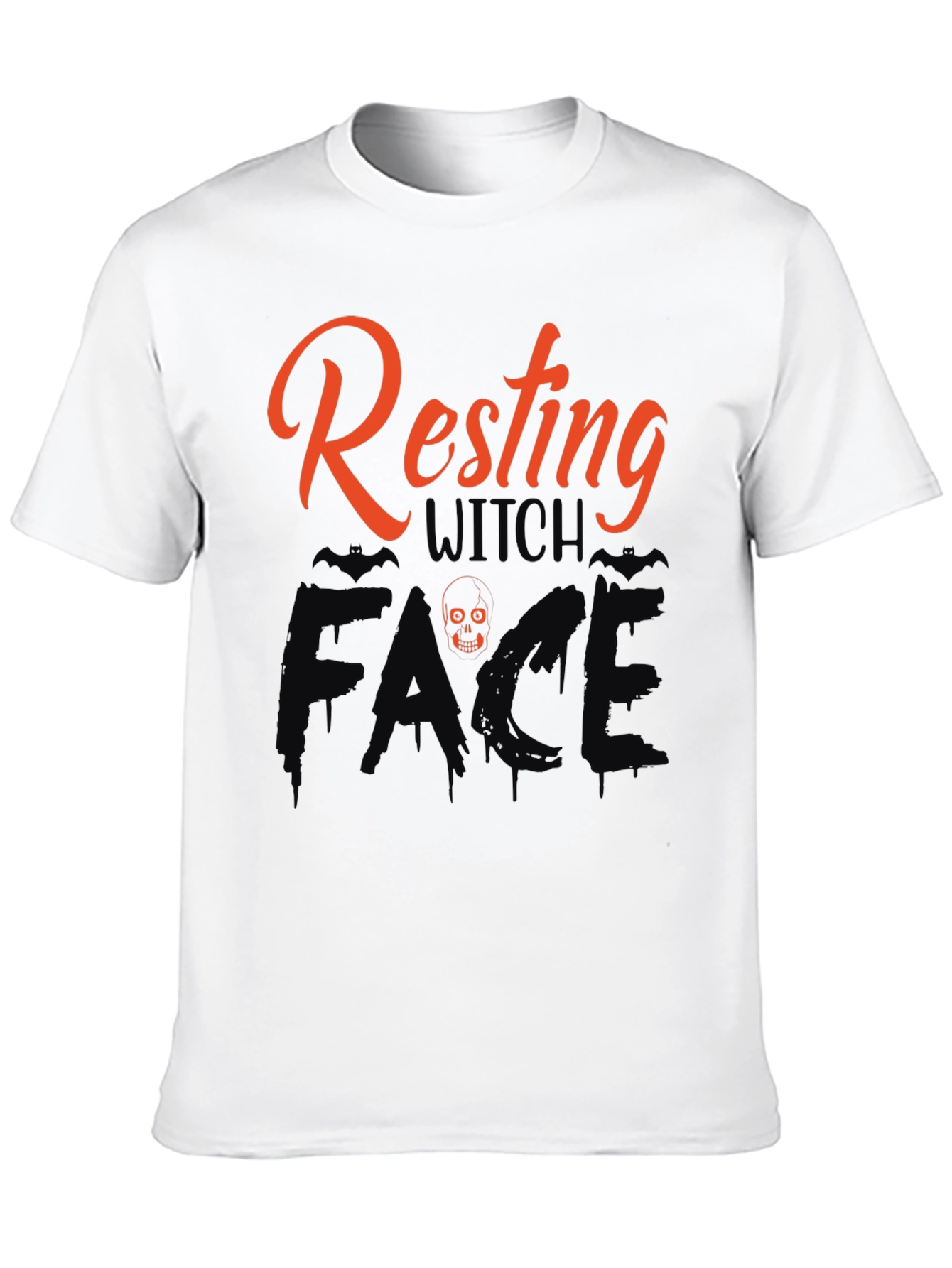 Resting Witch Face Graphic T-Shirt