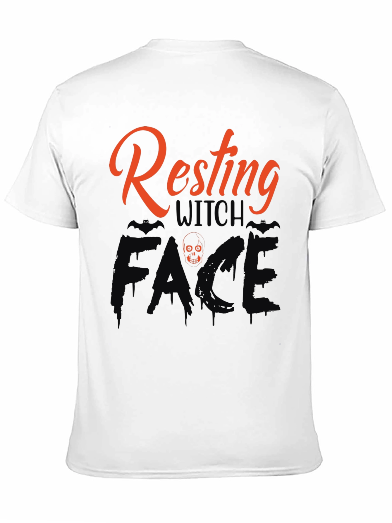 Resting Witch Face Graphic T-Shirt