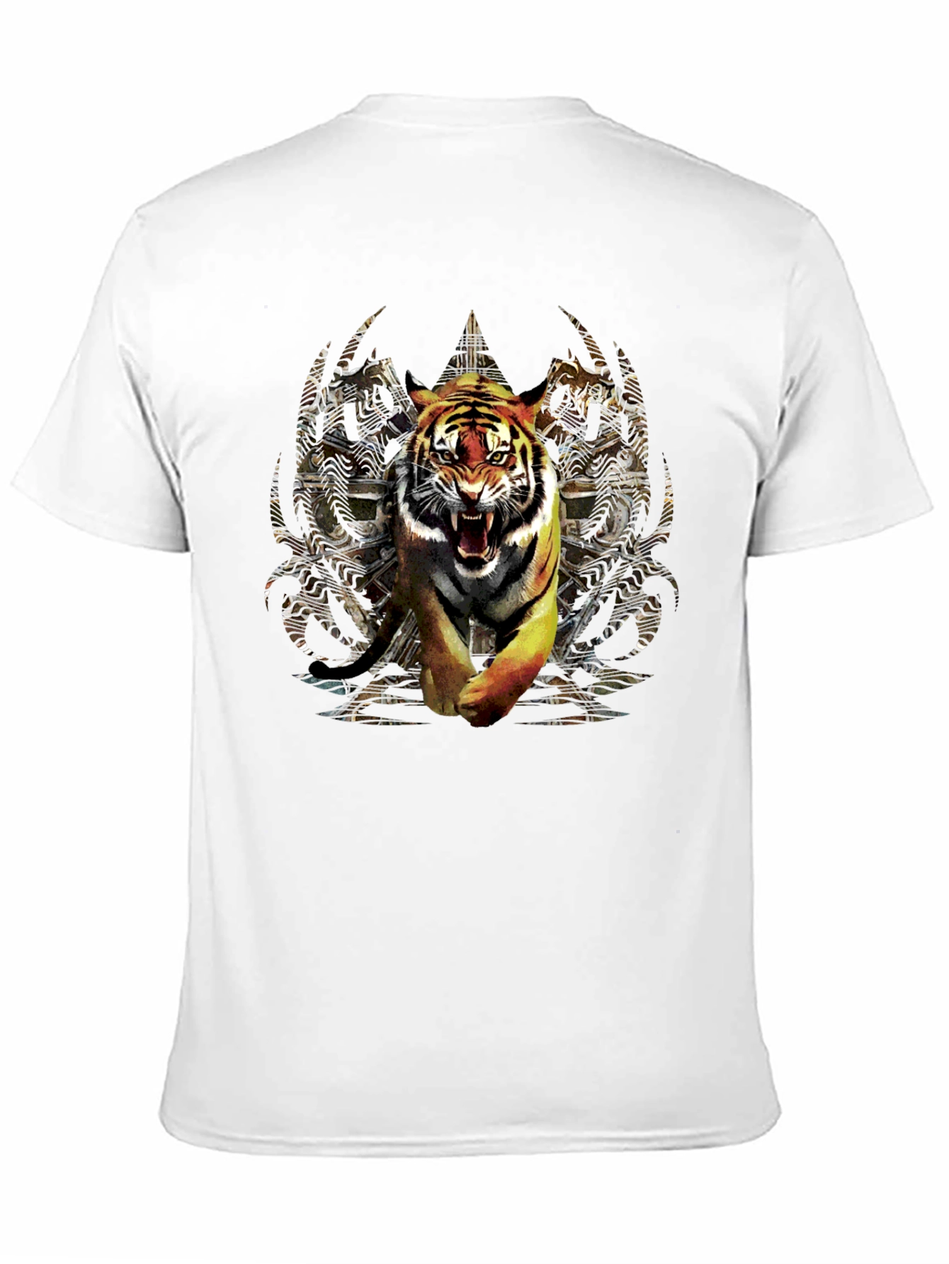 Tiger Graphic Black T-Shirt