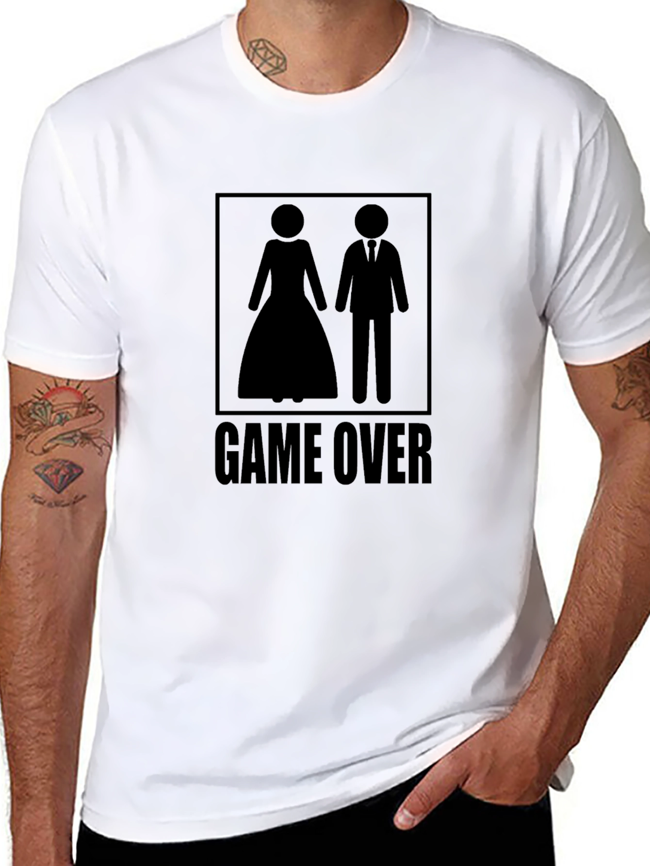 Game Over Wedding T-Shirt