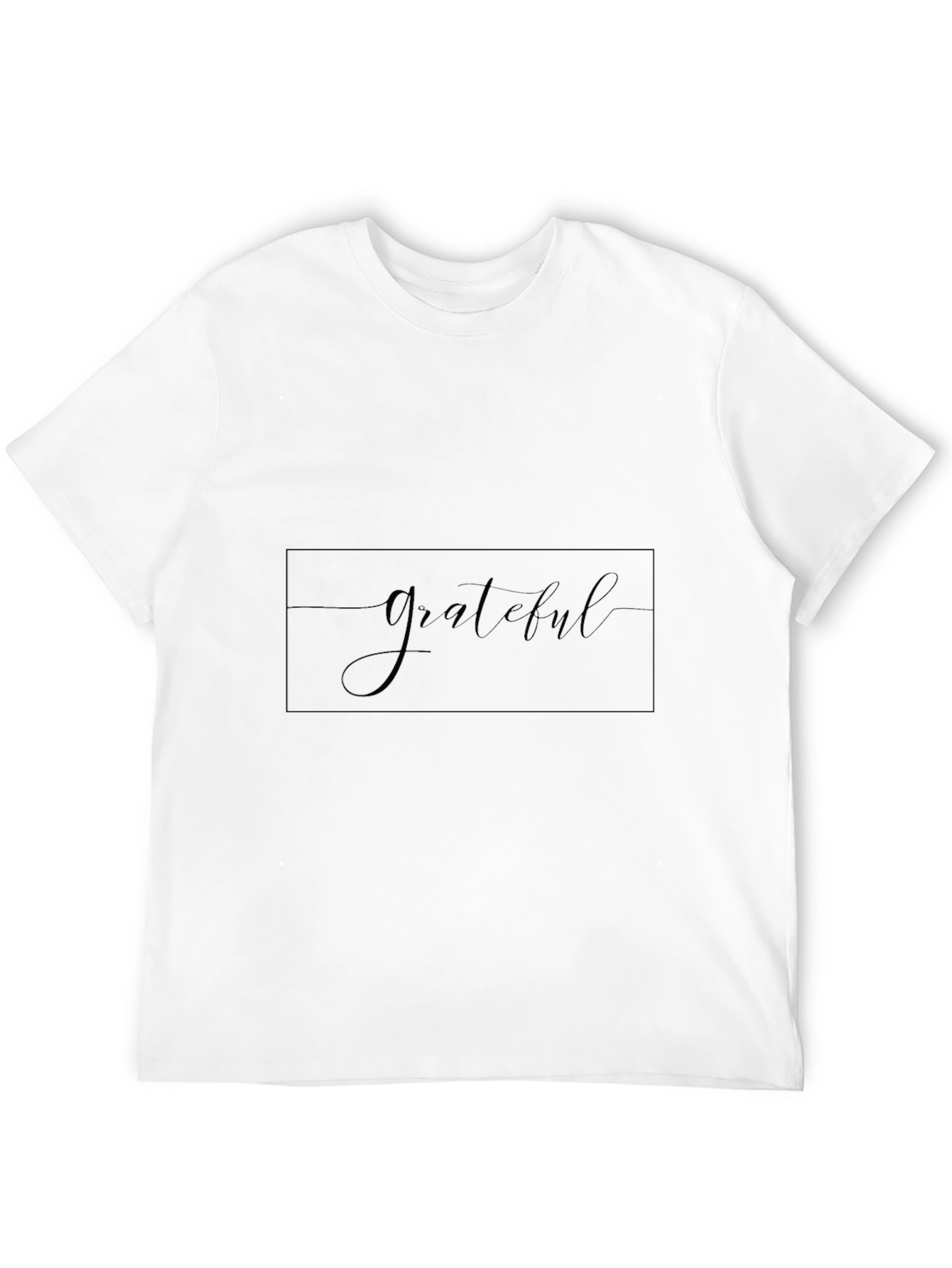 Grateful Black T-Shirt - Stylish & Comfortable