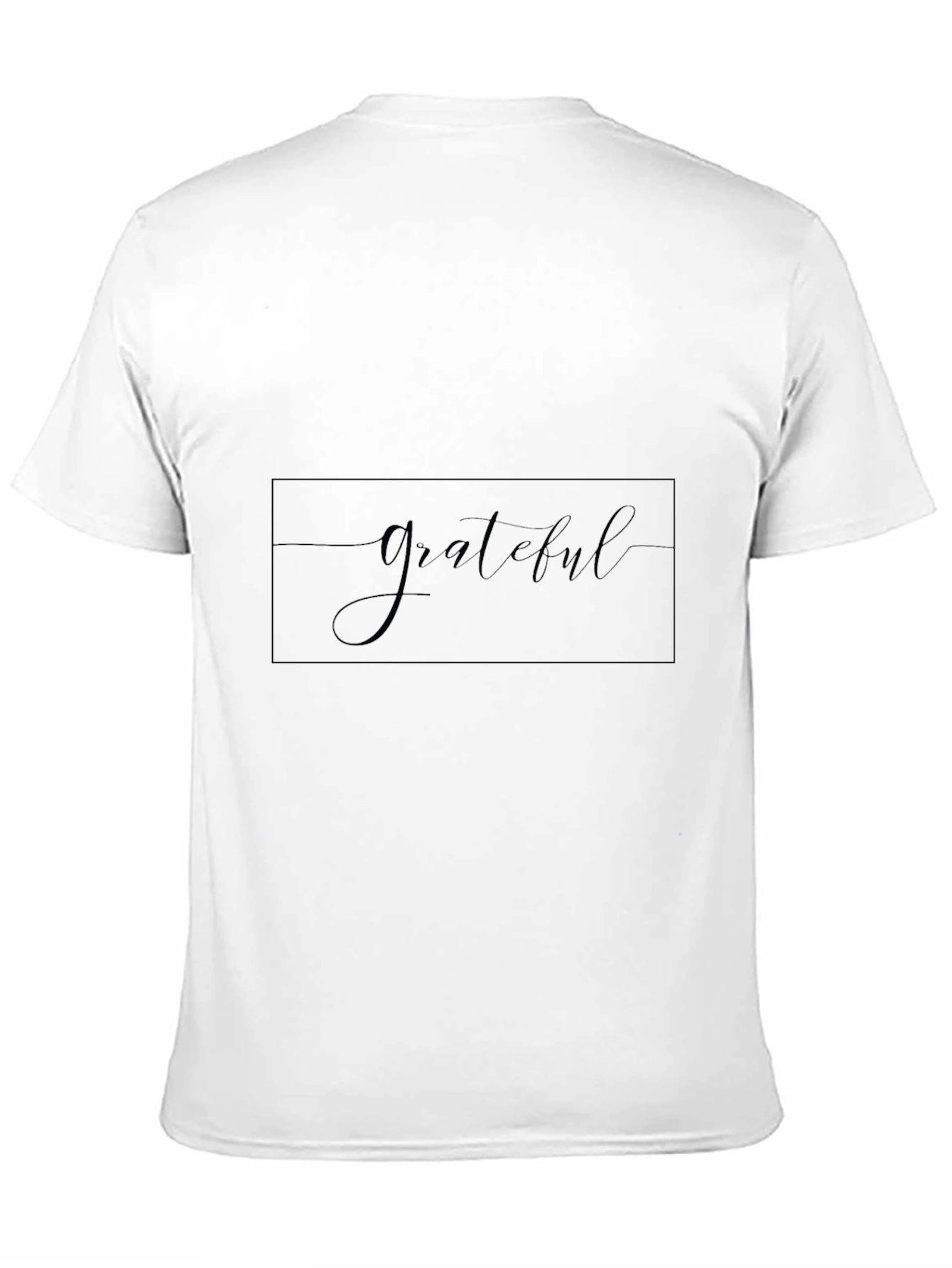 Grateful Black T-Shirt - Stylish & Comfortable
