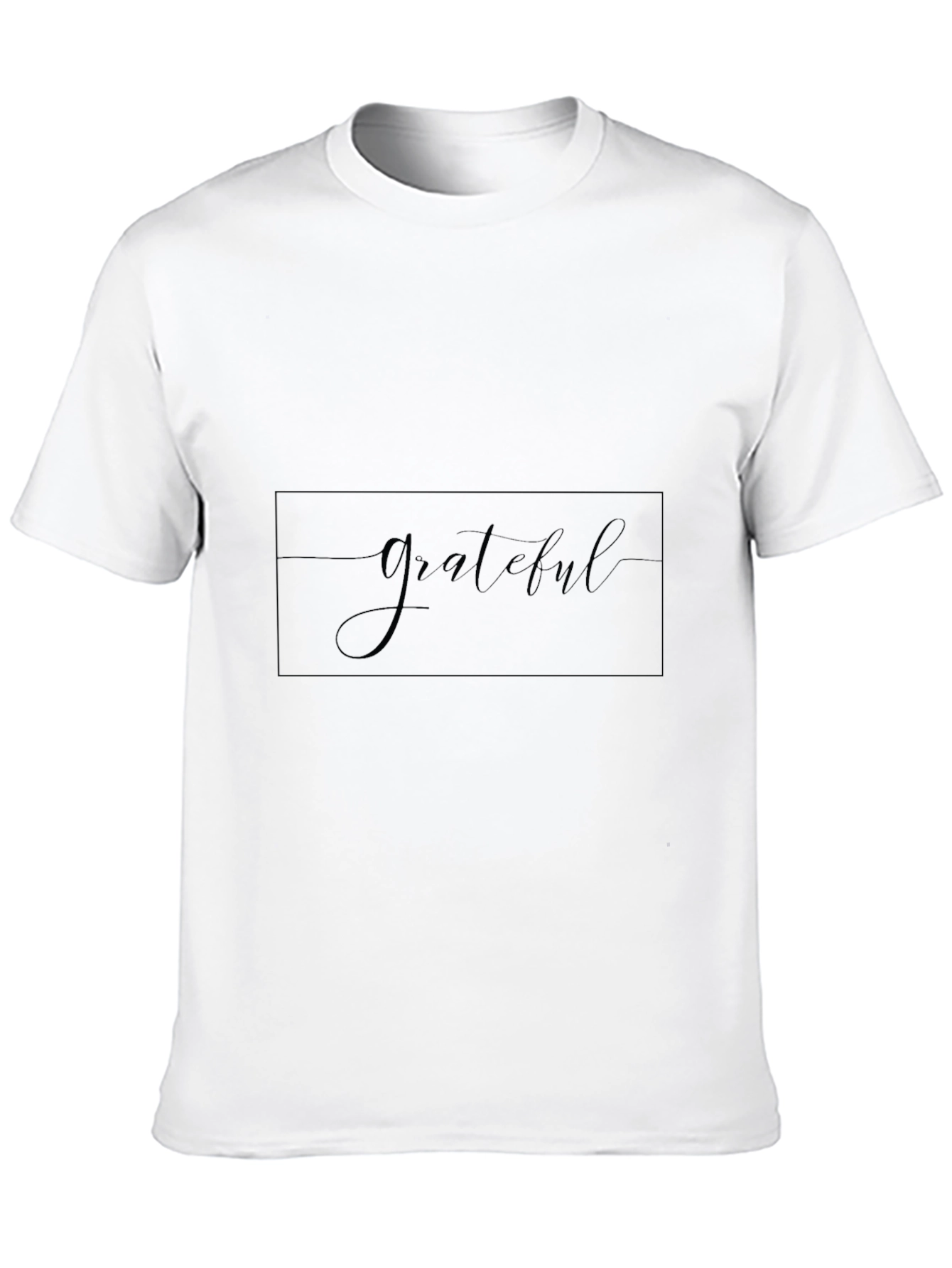 Grateful Black T-Shirt - Stylish & Comfortable