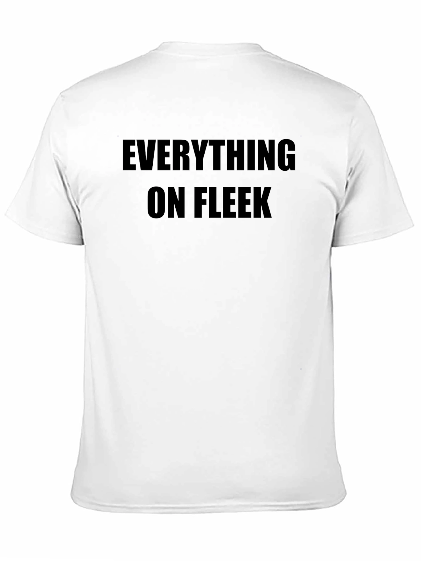Everything on Fleek Black T-Shirt