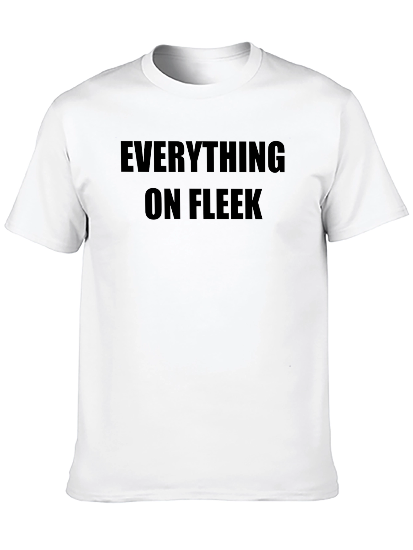 Everything on Fleek Black T-Shirt